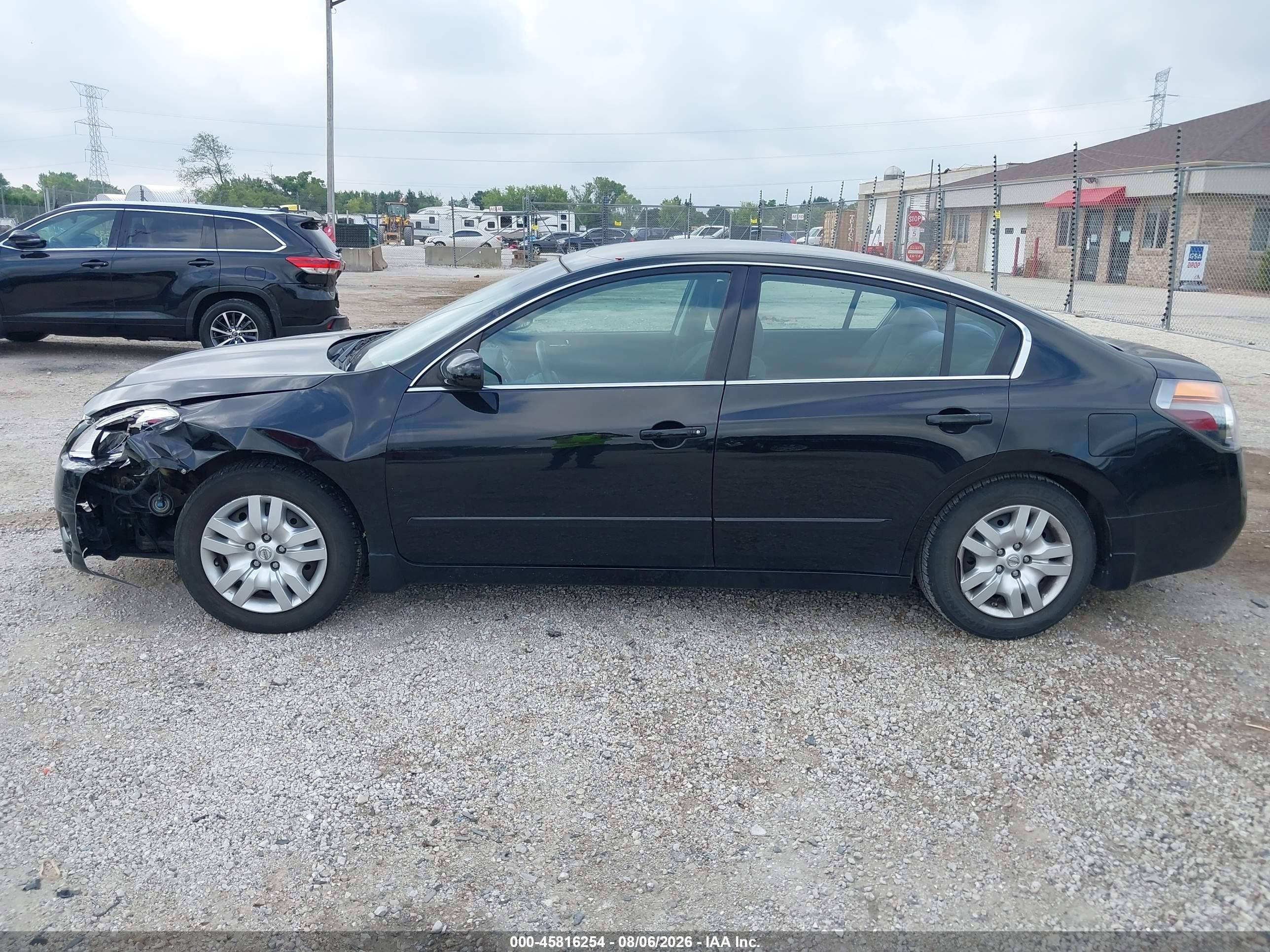 2010 Nissan Altima 2.5 S Black vin: 1N4AL2AP7AN528244