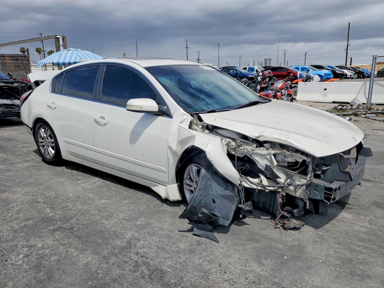 2010 Nissan Altima 2.5 White vin: 1N4AL2AP7AN529801