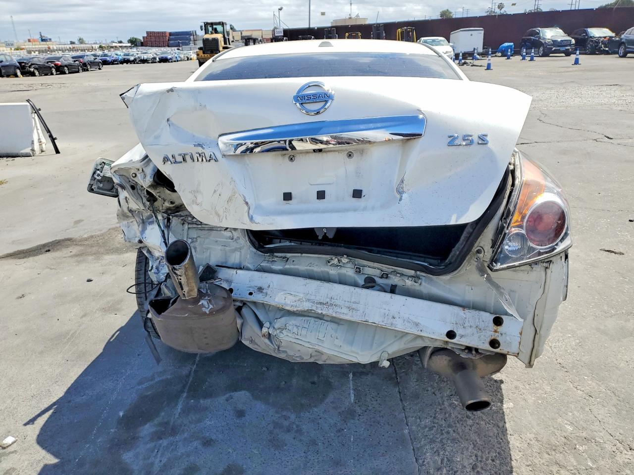 2010 Nissan Altima 2.5 White vin: 1N4AL2AP7AN529801