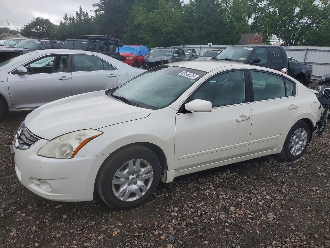 2010 Nissan Altima 2.5 White vin: 1N4AL2AP7AN555699