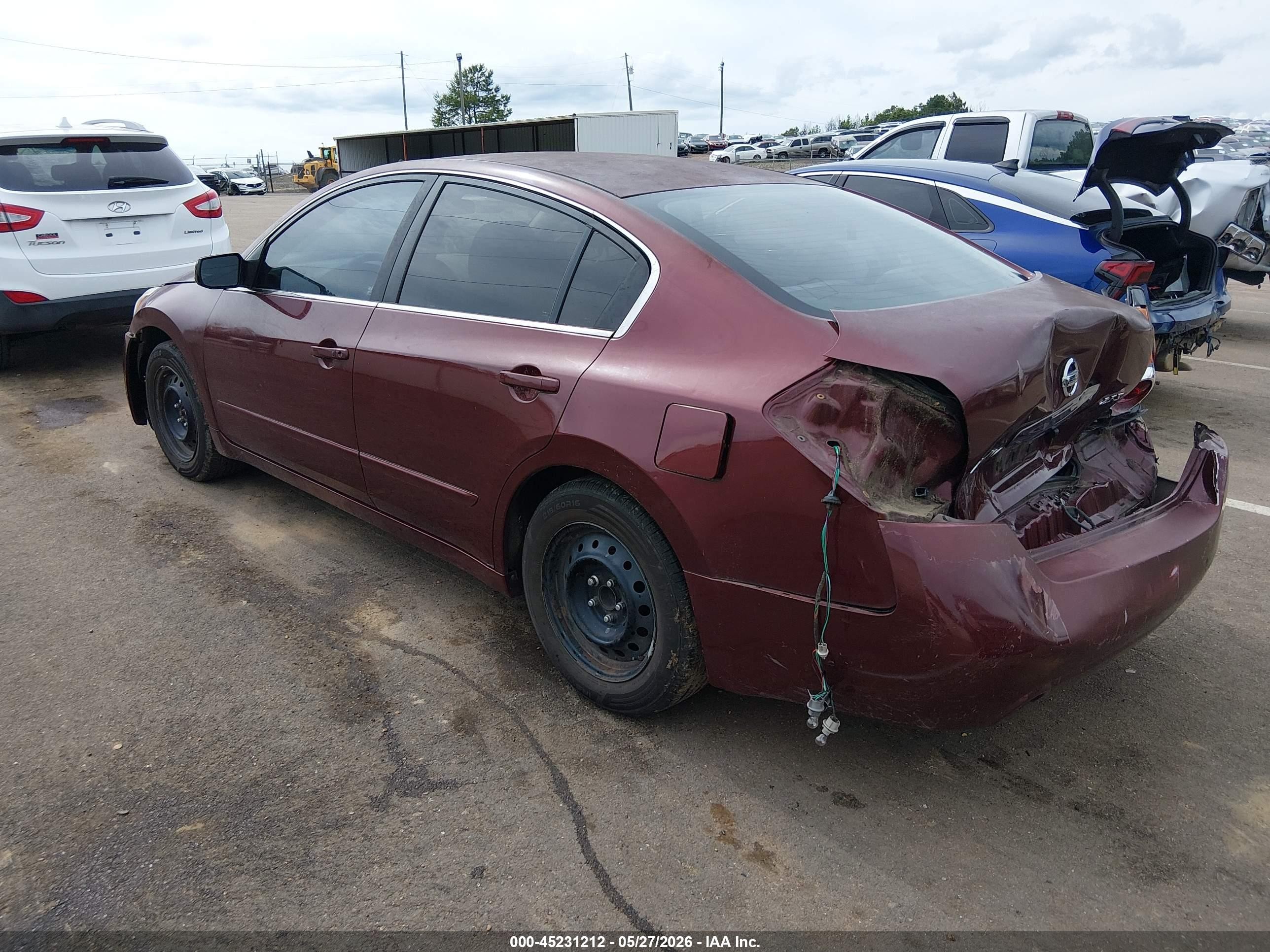 2011 Nissan Altima 2.5 S Maroon vin: 1N4AL2AP7BC112675