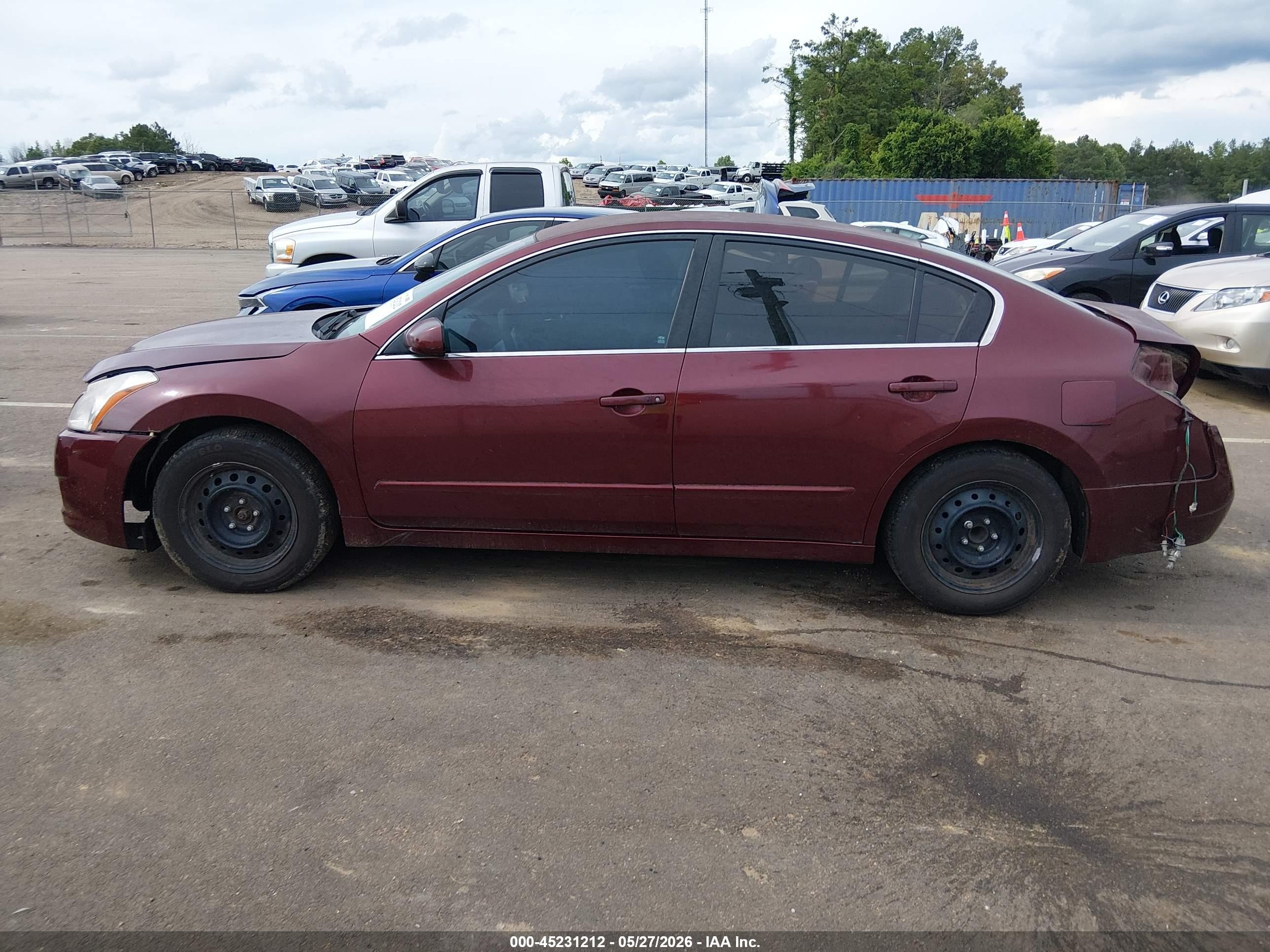 2011 Nissan Altima 2.5 S Maroon vin: 1N4AL2AP7BC112675