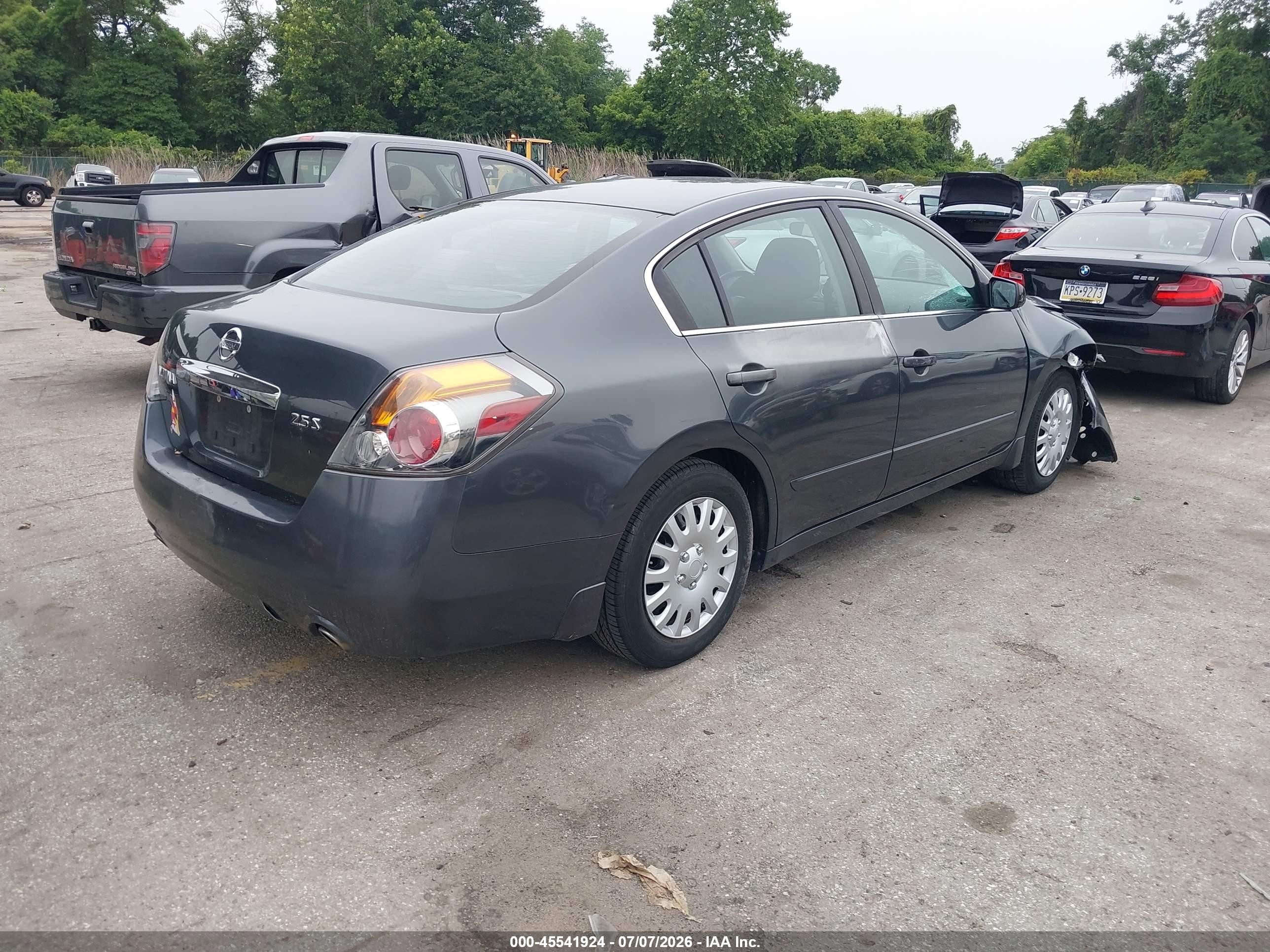 2011 Nissan Altima 2.5 S Gray vin: 1N4AL2AP7BC132117