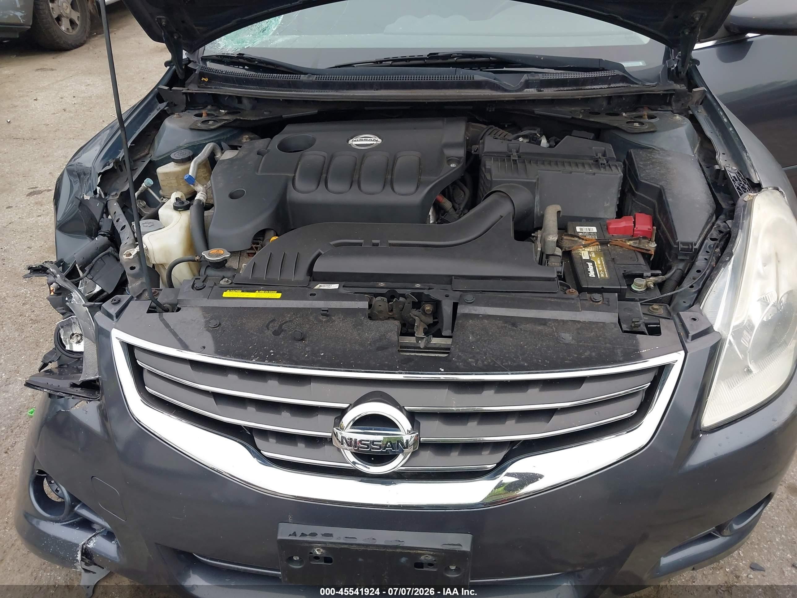 2011 Nissan Altima 2.5 S Gray vin: 1N4AL2AP7BC132117