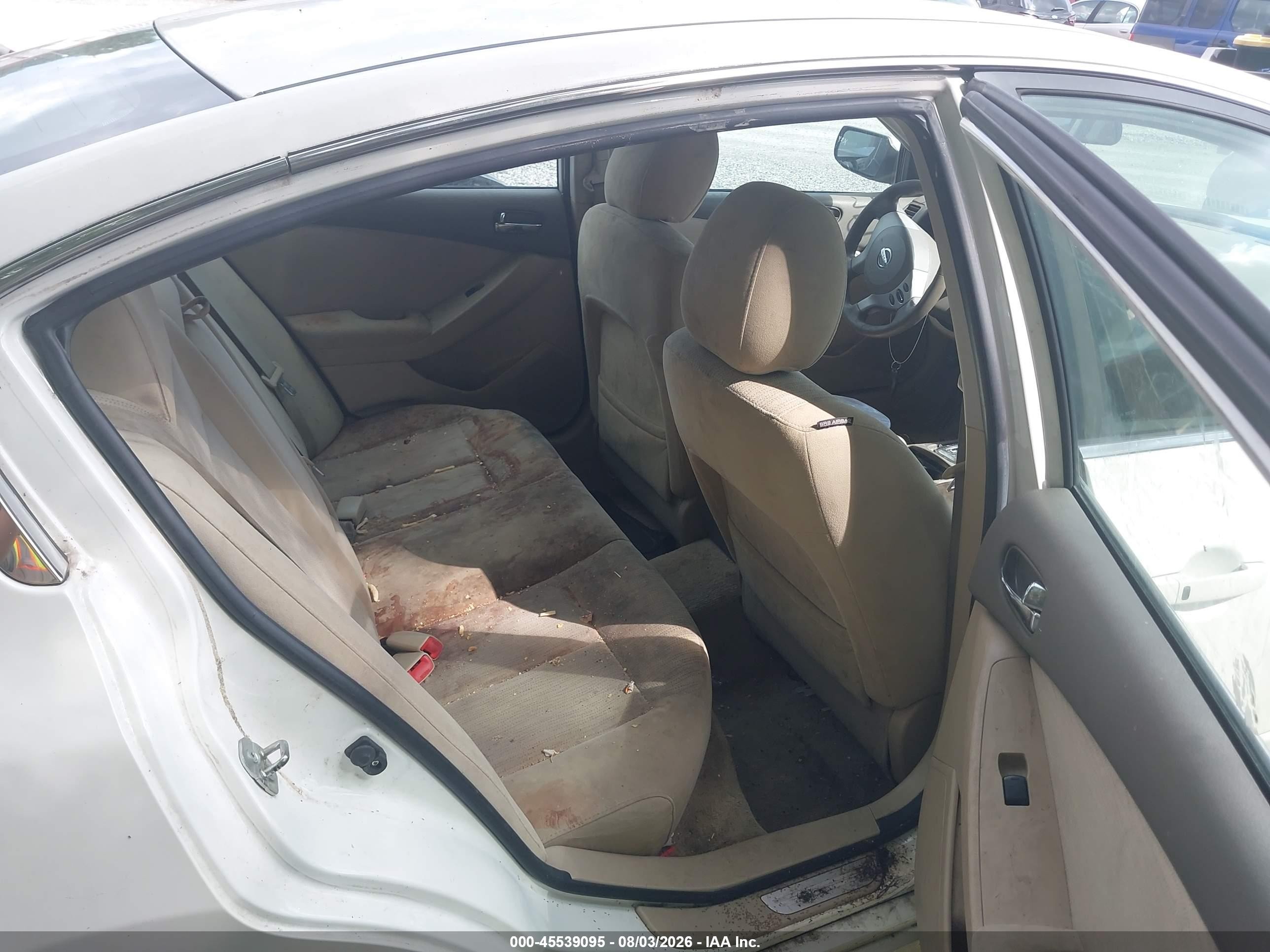 2011 Nissan Altima 2.5 S White vin: 1N4AL2AP7BC145756