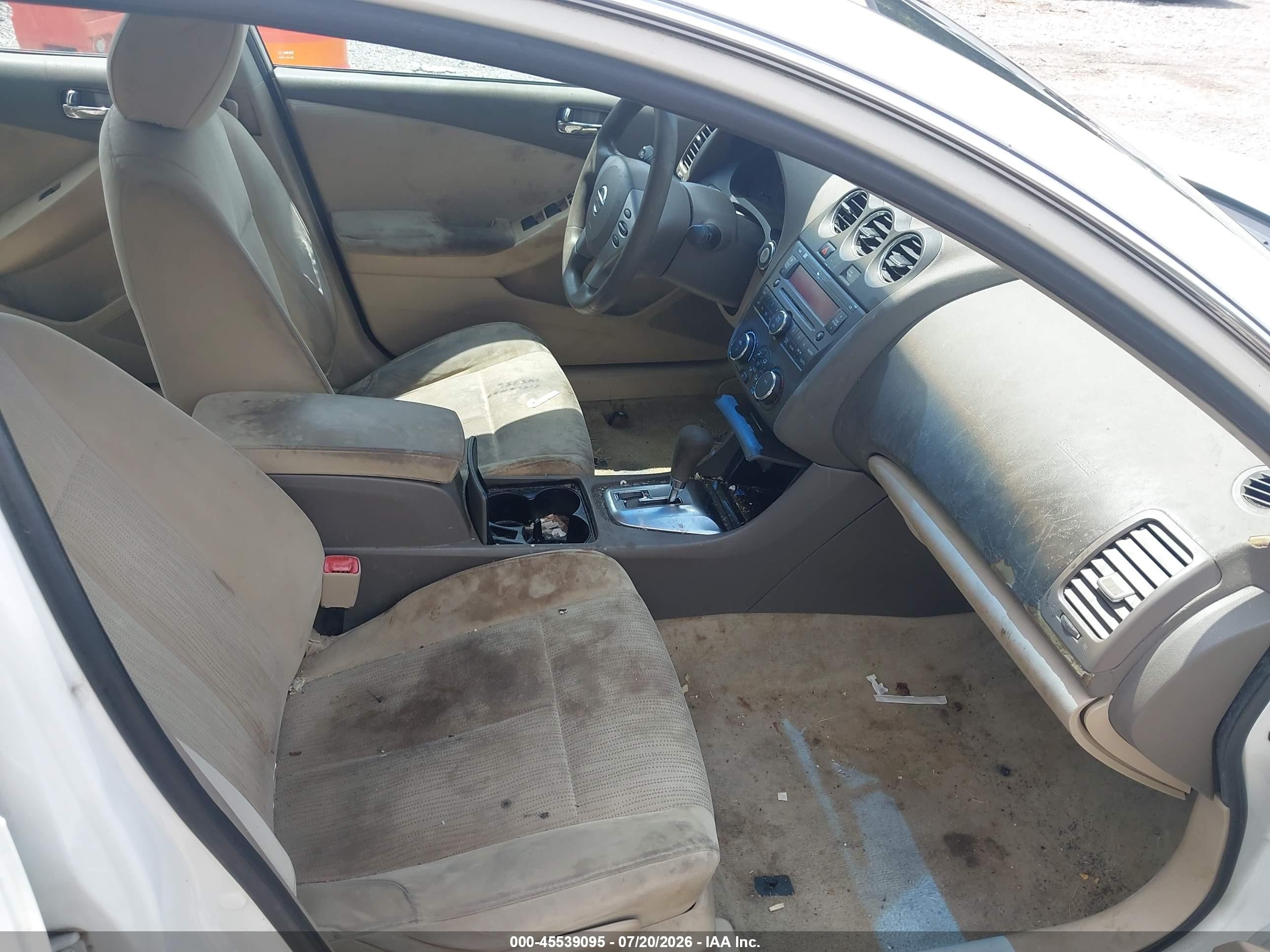 2011 Nissan Altima 2.5 S White vin: 1N4AL2AP7BC145756