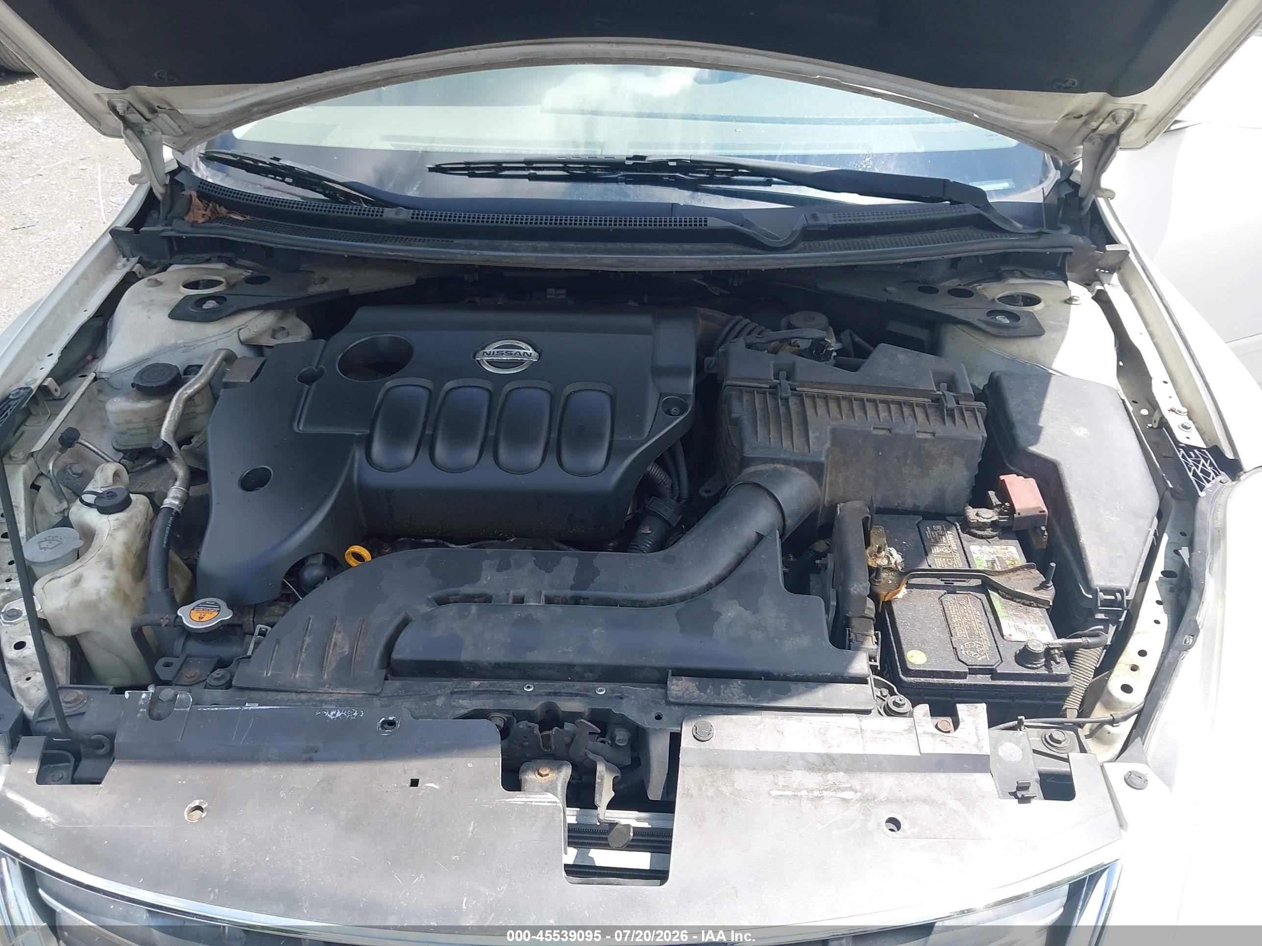 2011 Nissan Altima 2.5 S White vin: 1N4AL2AP7BC145756