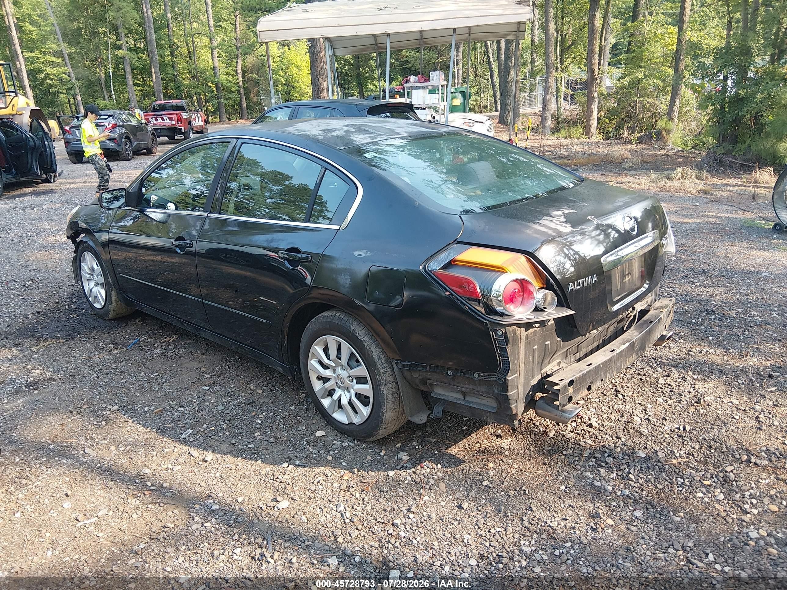 2011 Nissan Altima 2.5 S Black vin: 1N4AL2AP7BC156532