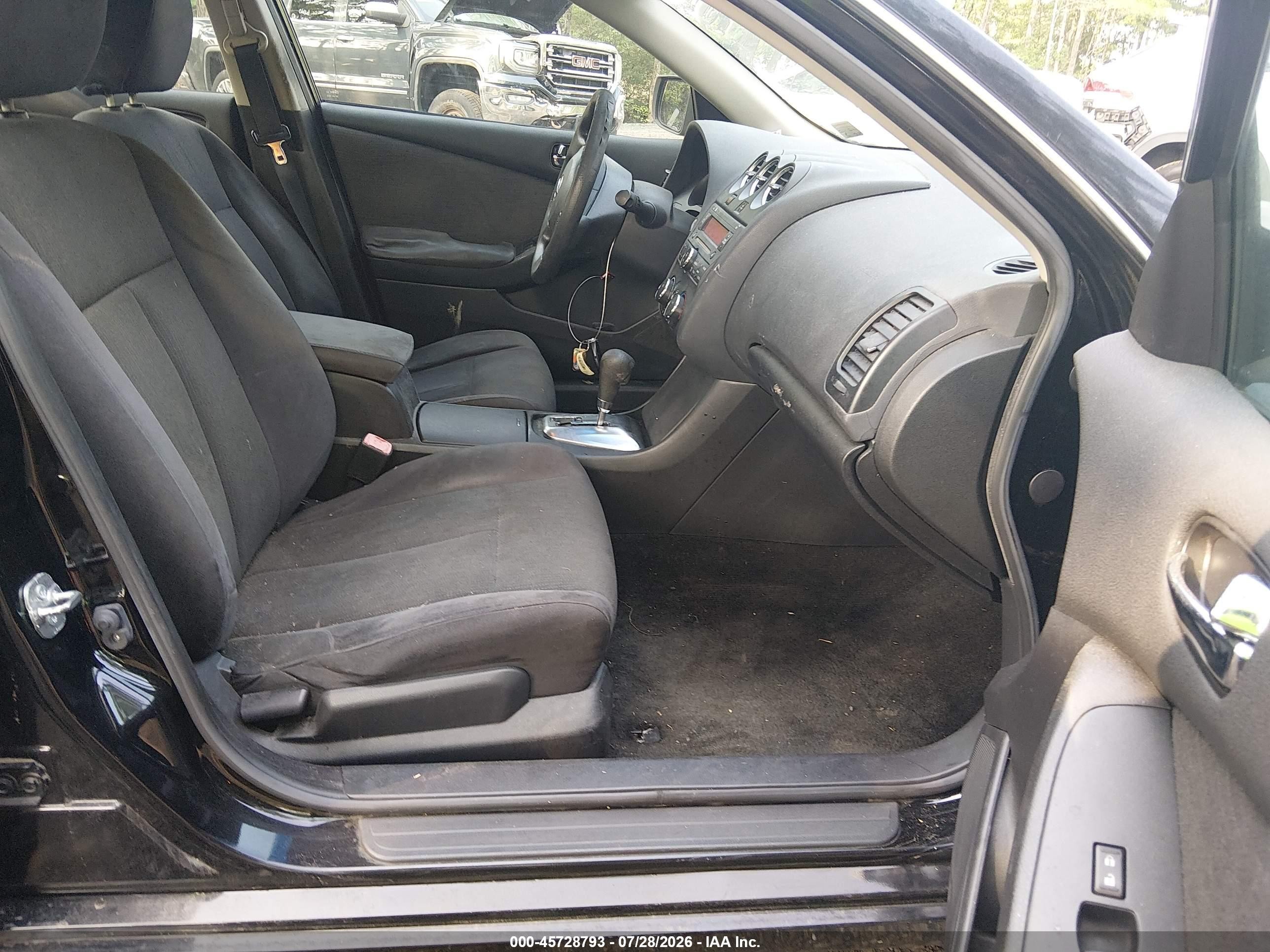 2011 Nissan Altima 2.5 S Black vin: 1N4AL2AP7BC156532