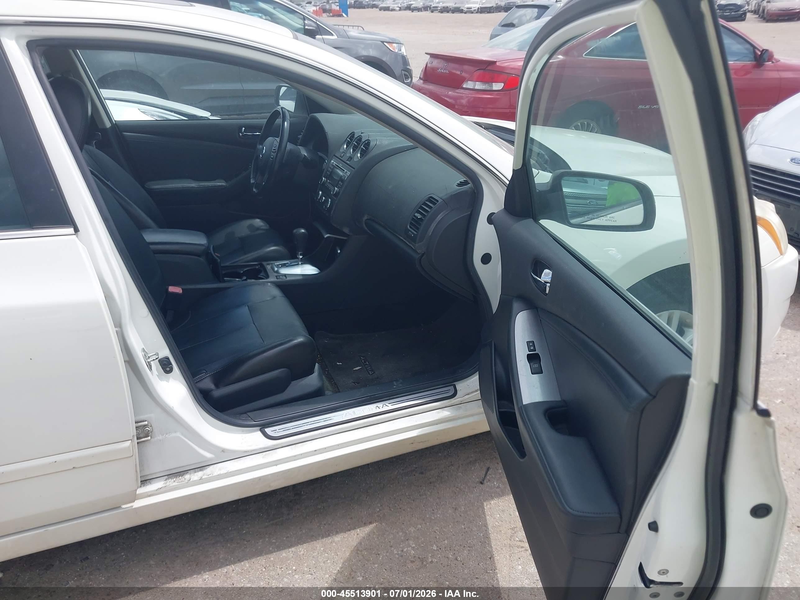 2011 Nissan Altima 2.5 S White vin: 1N4AL2AP7BC172813