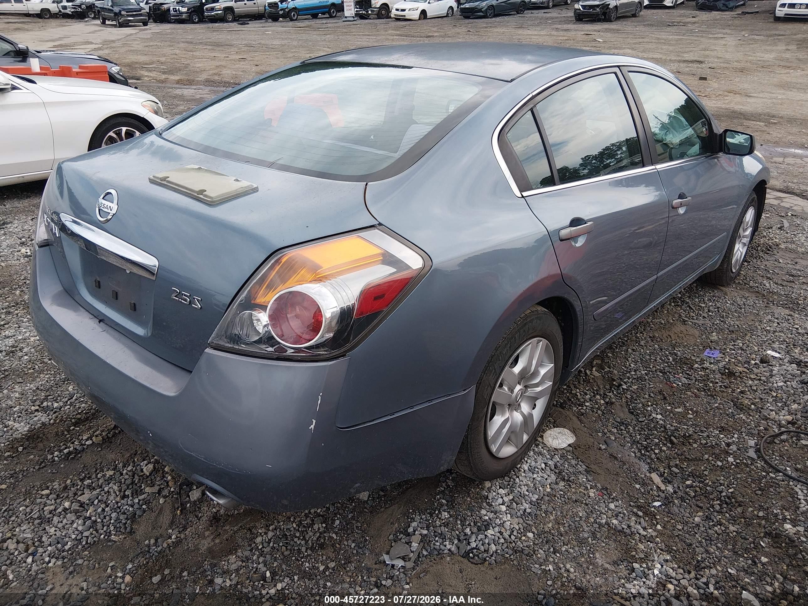 2011 Nissan Altima 2.5 S Light Blue vin: 1N4AL2AP7BN445172