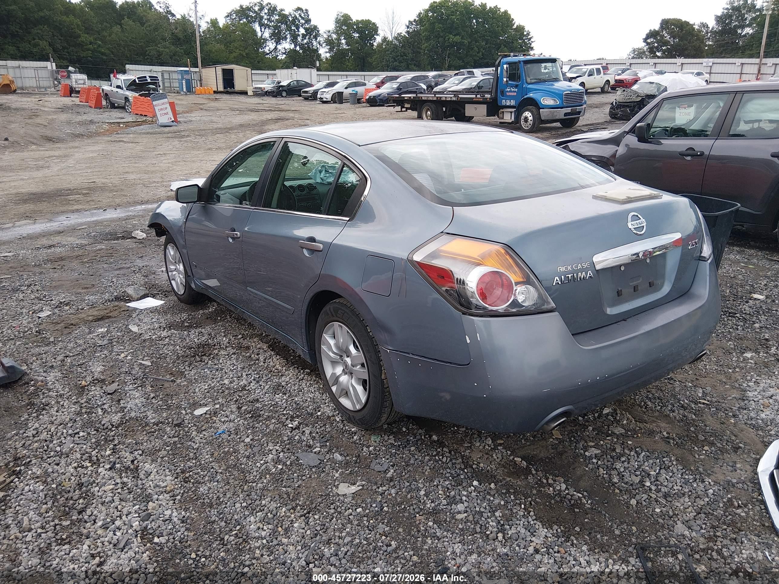 2011 Nissan Altima 2.5 S Light Blue vin: 1N4AL2AP7BN445172