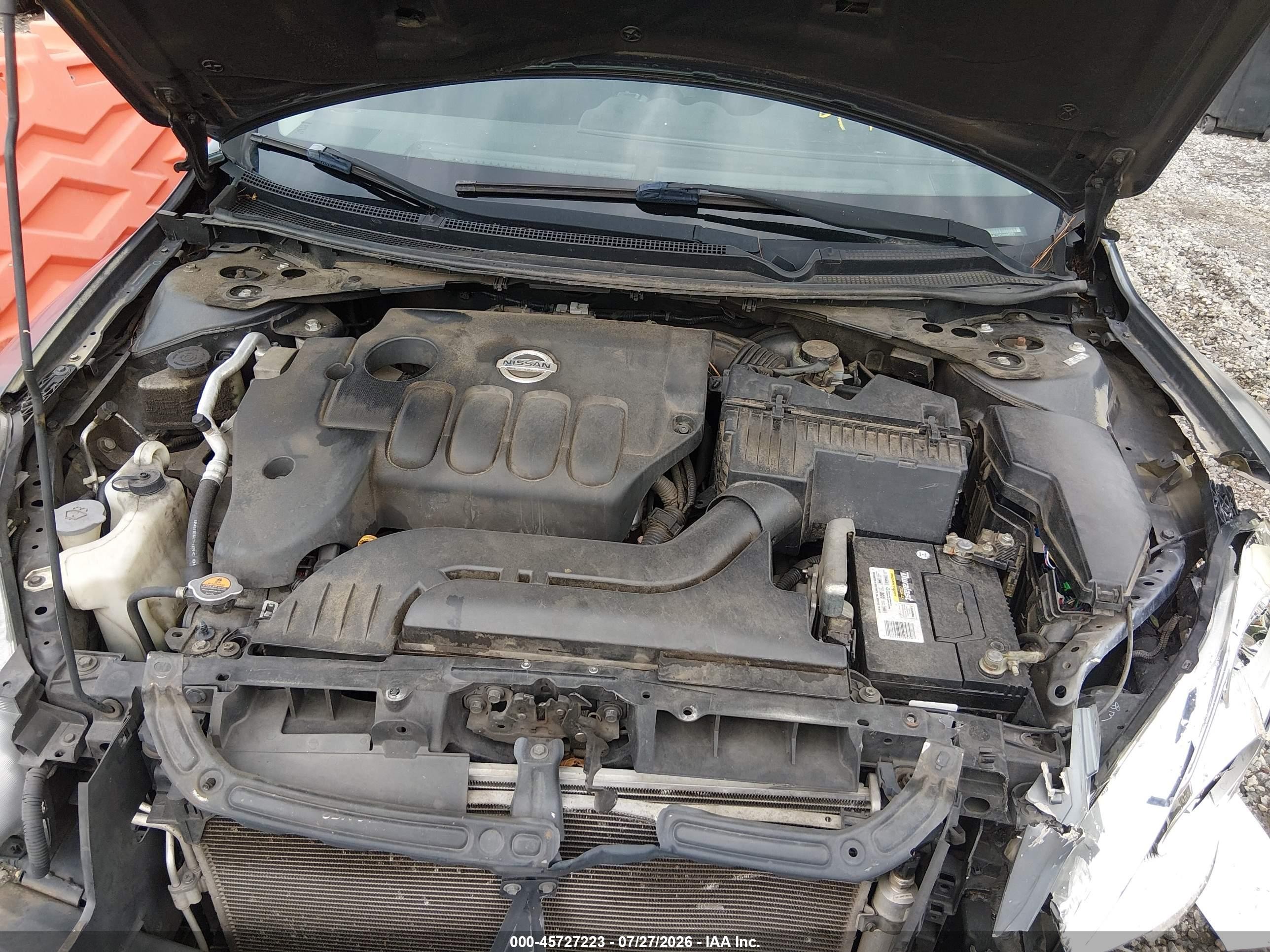 2011 Nissan Altima 2.5 S Light Blue vin: 1N4AL2AP7BN445172