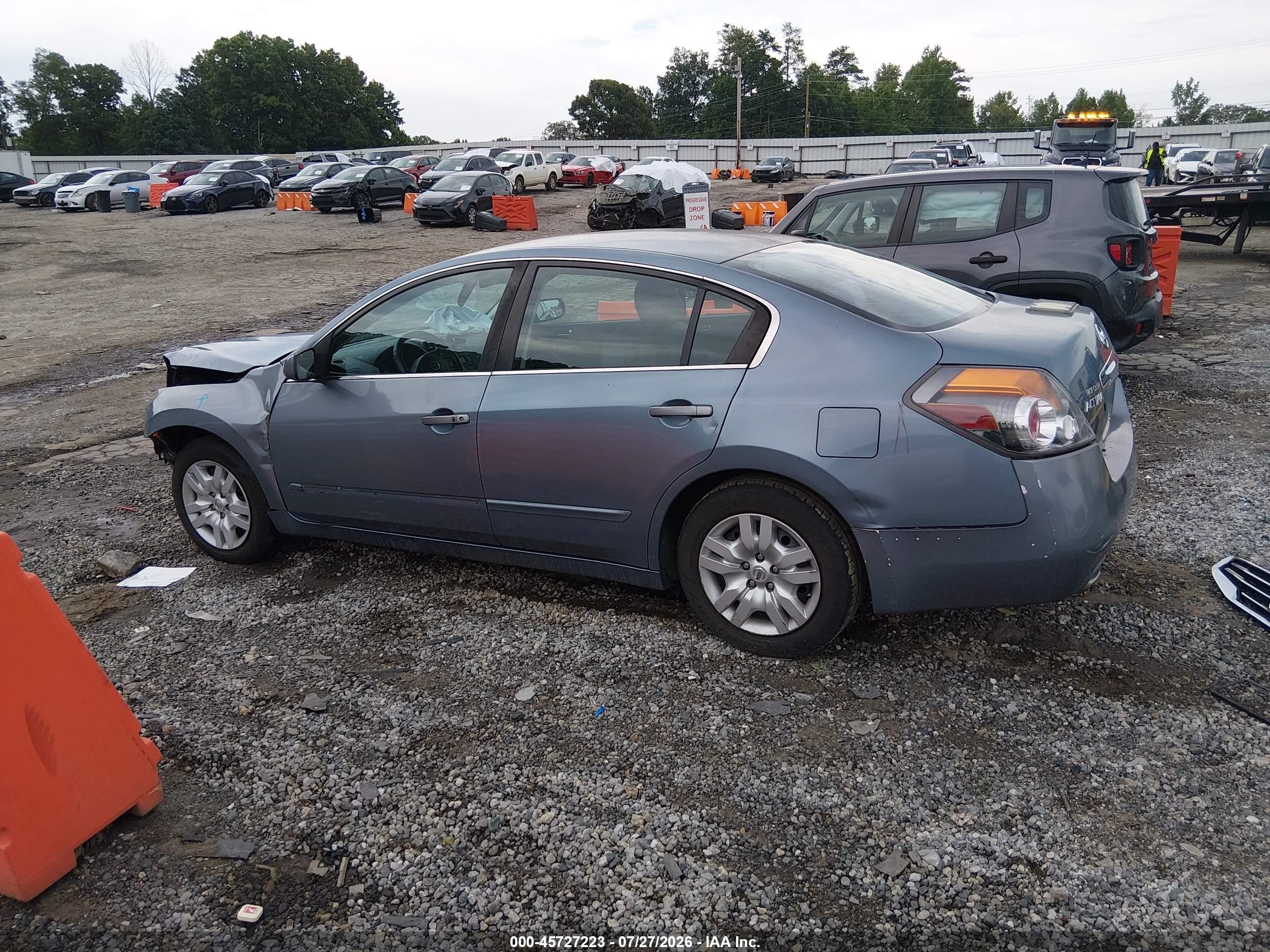 2011 Nissan Altima 2.5 S Light Blue vin: 1N4AL2AP7BN445172