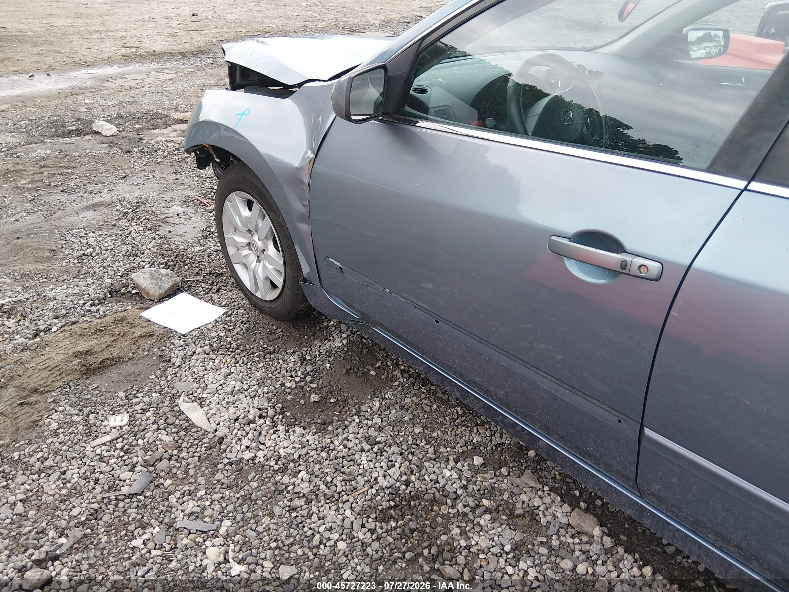 2011 Nissan Altima 2.5 S Light Blue vin: 1N4AL2AP7BN445172