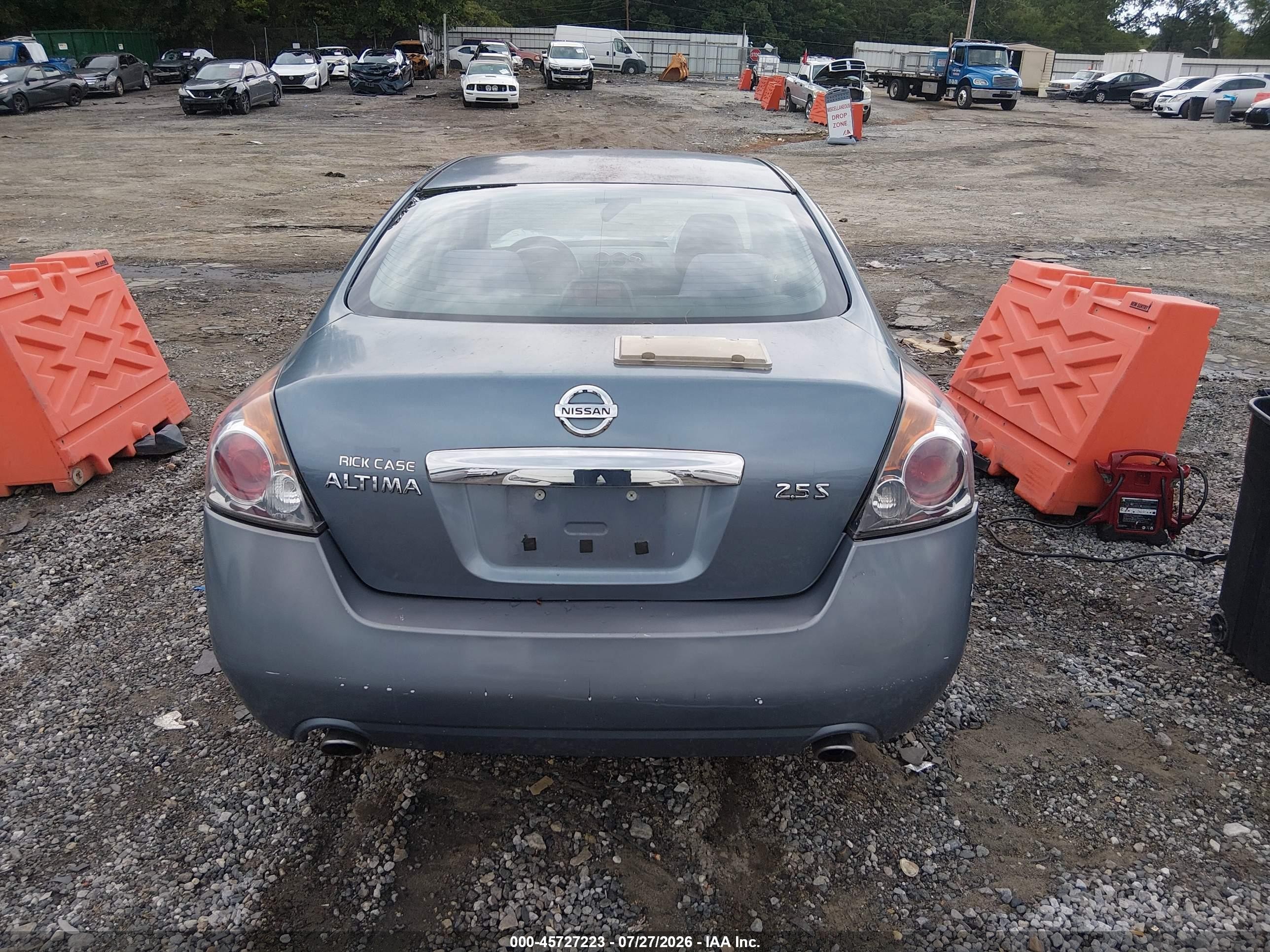 2011 Nissan Altima 2.5 S Light Blue vin: 1N4AL2AP7BN445172