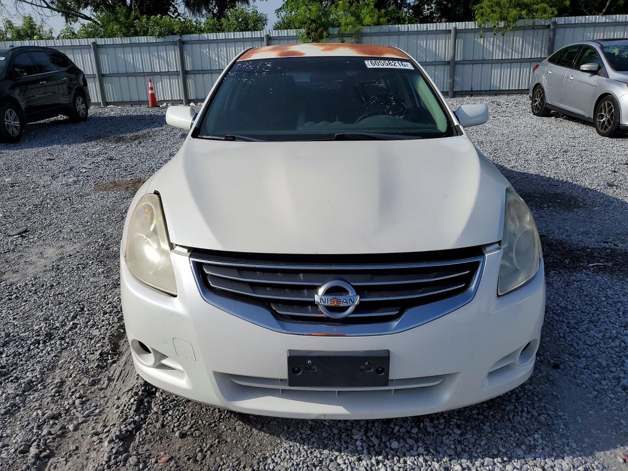 2011 Nissan Altima White vin: 1N4AL2AP7BN448413