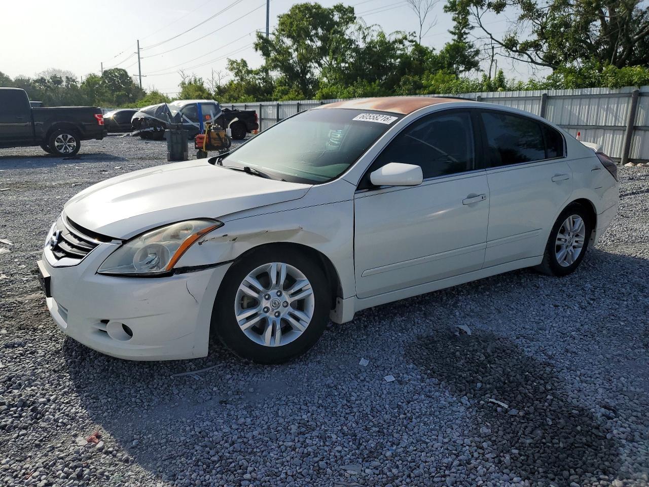 2011 Nissan Altima White vin: 1N4AL2AP7BN448413