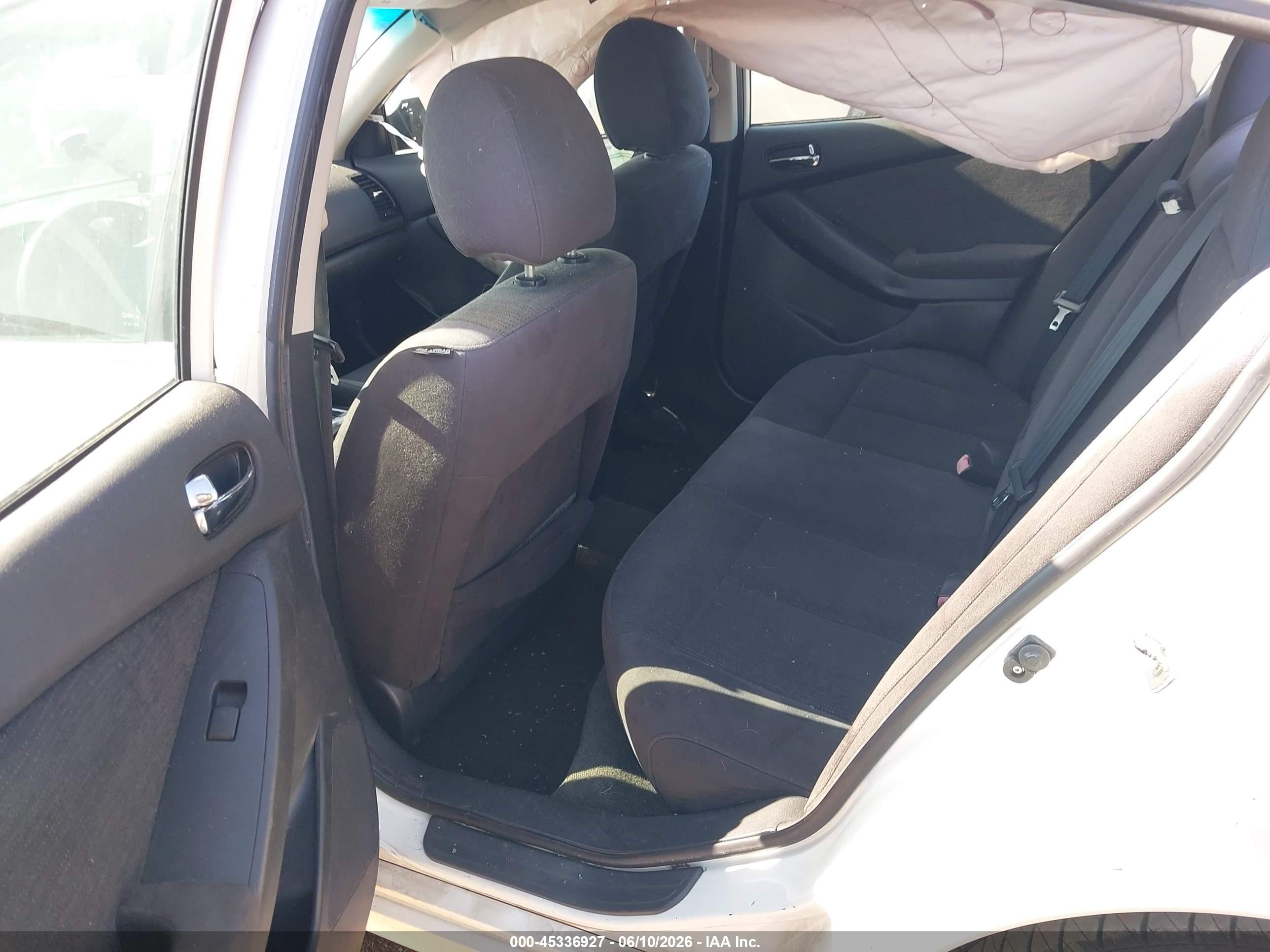 2011 Nissan Altima 2.5 S Белый vin: 1N4AL2AP7BN464837