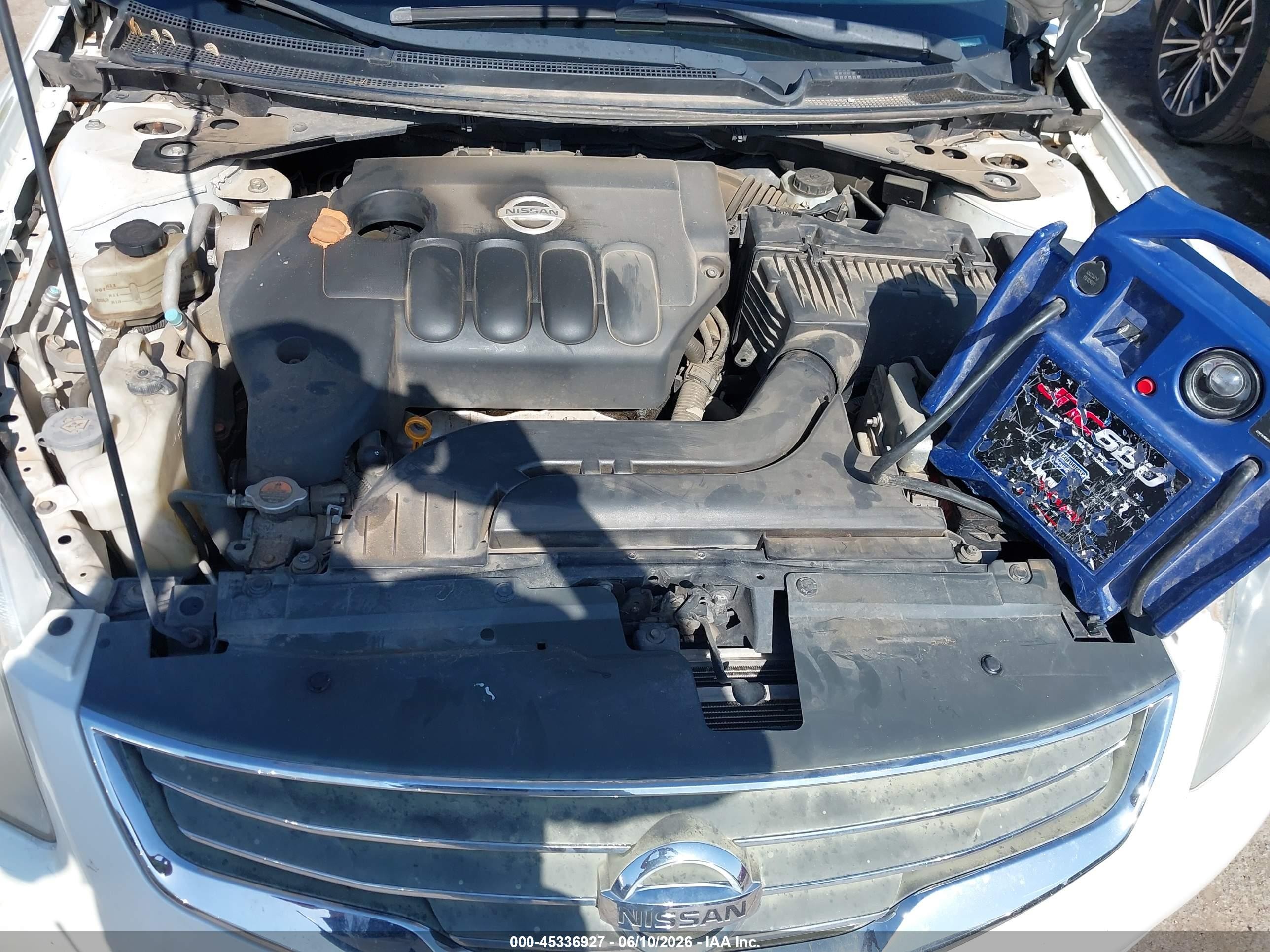 2011 Nissan Altima 2.5 S Белый vin: 1N4AL2AP7BN464837