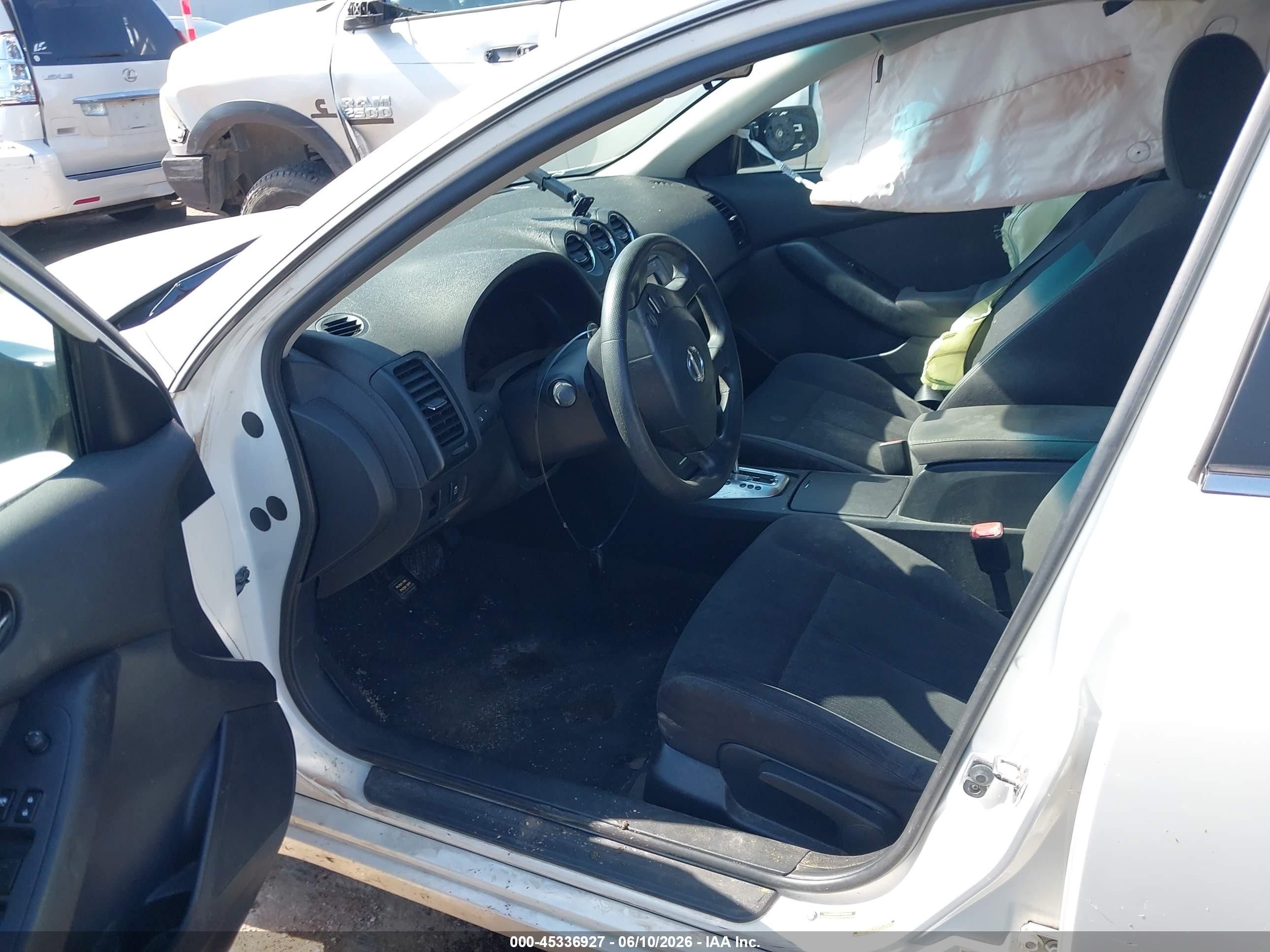 2011 Nissan Altima 2.5 S Белый vin: 1N4AL2AP7BN464837