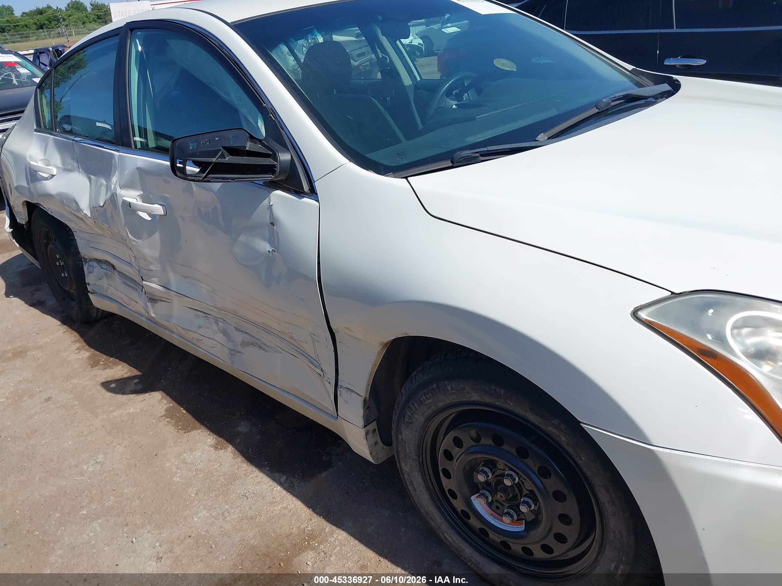 2011 Nissan Altima 2.5 S Белый vin: 1N4AL2AP7BN464837