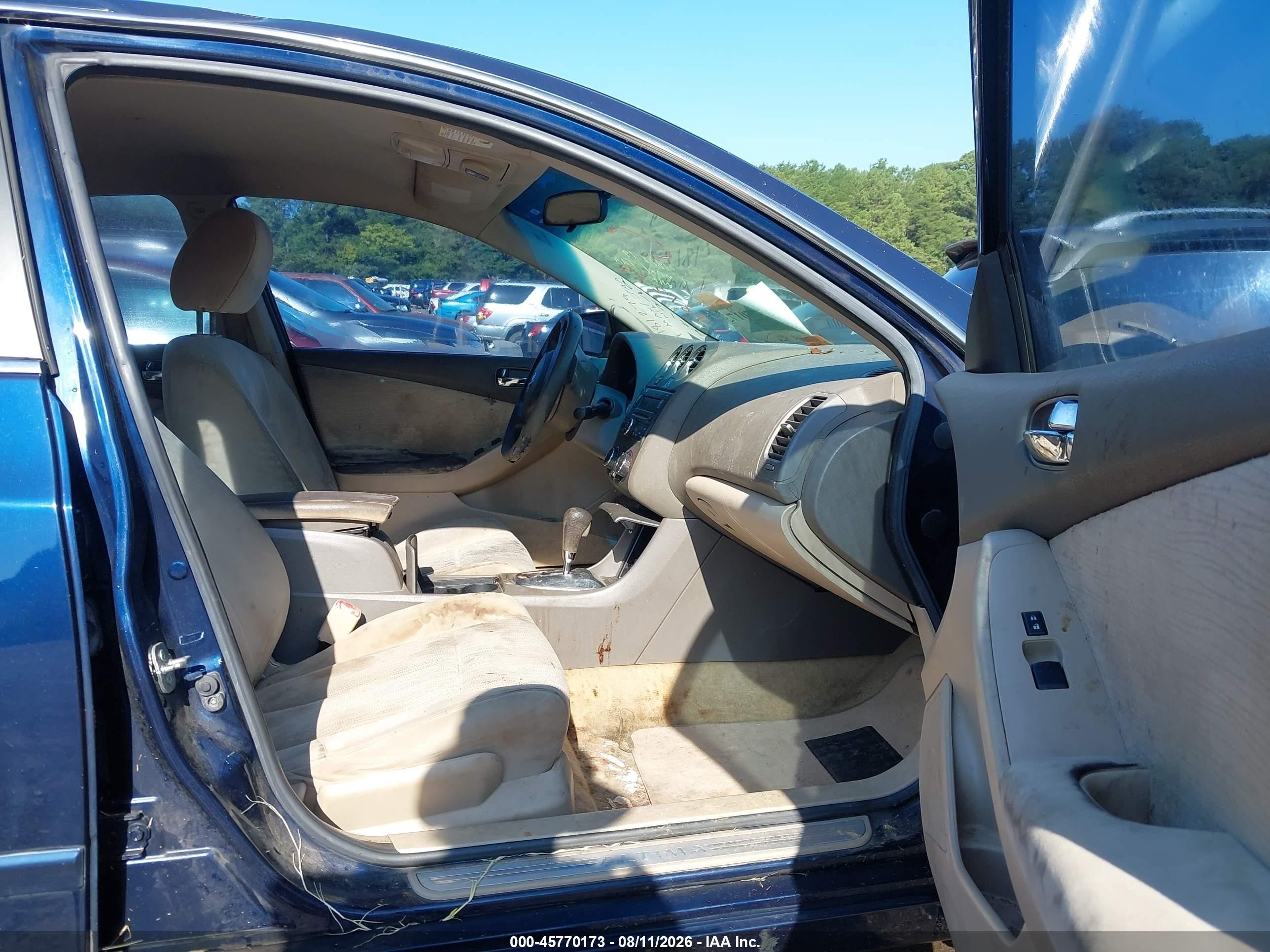 2011 Nissan Altima 2.5 S Blue vin: 1N4AL2AP7BN481279