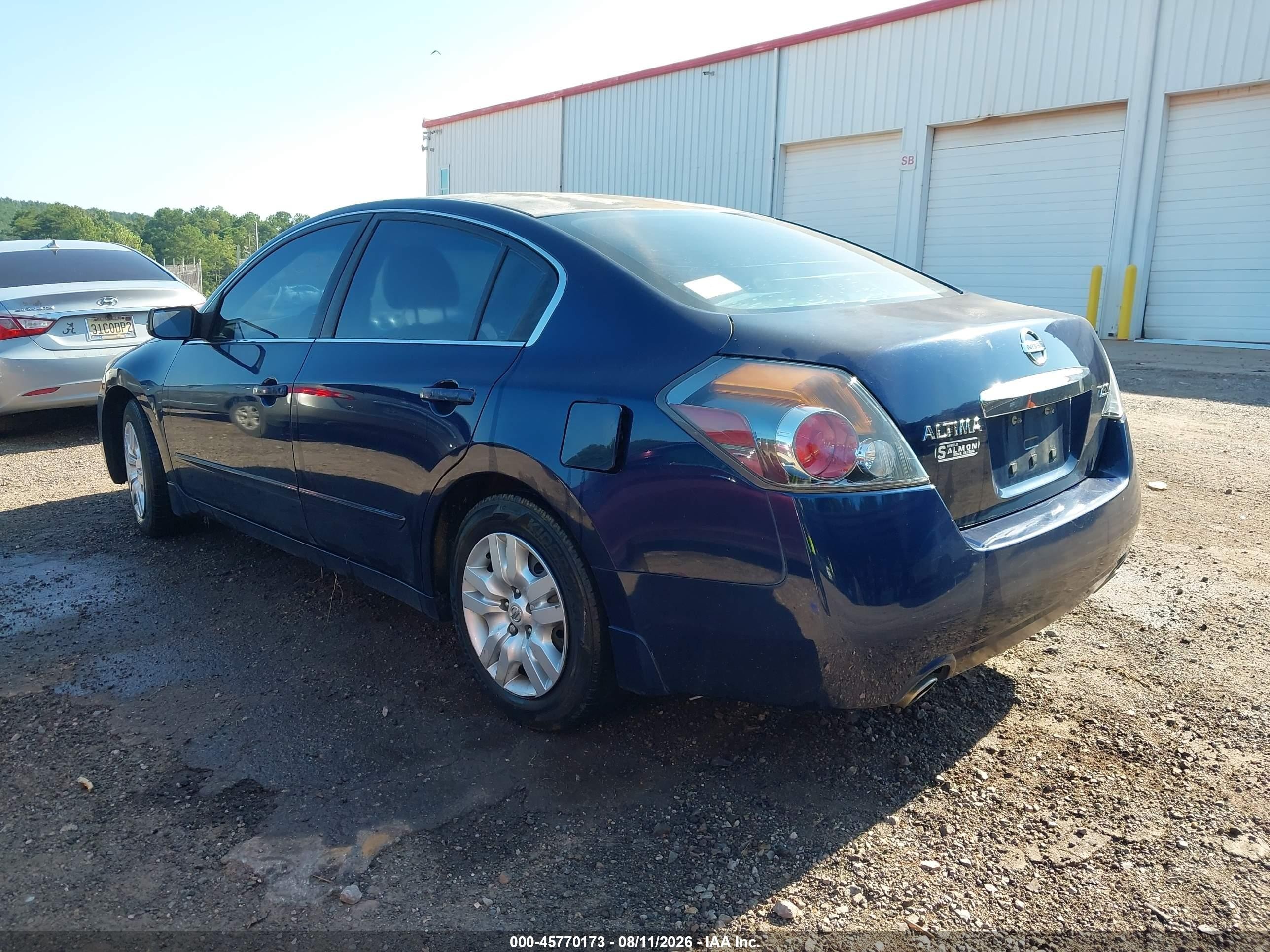 2011 Nissan Altima 2.5 S Blue vin: 1N4AL2AP7BN481279