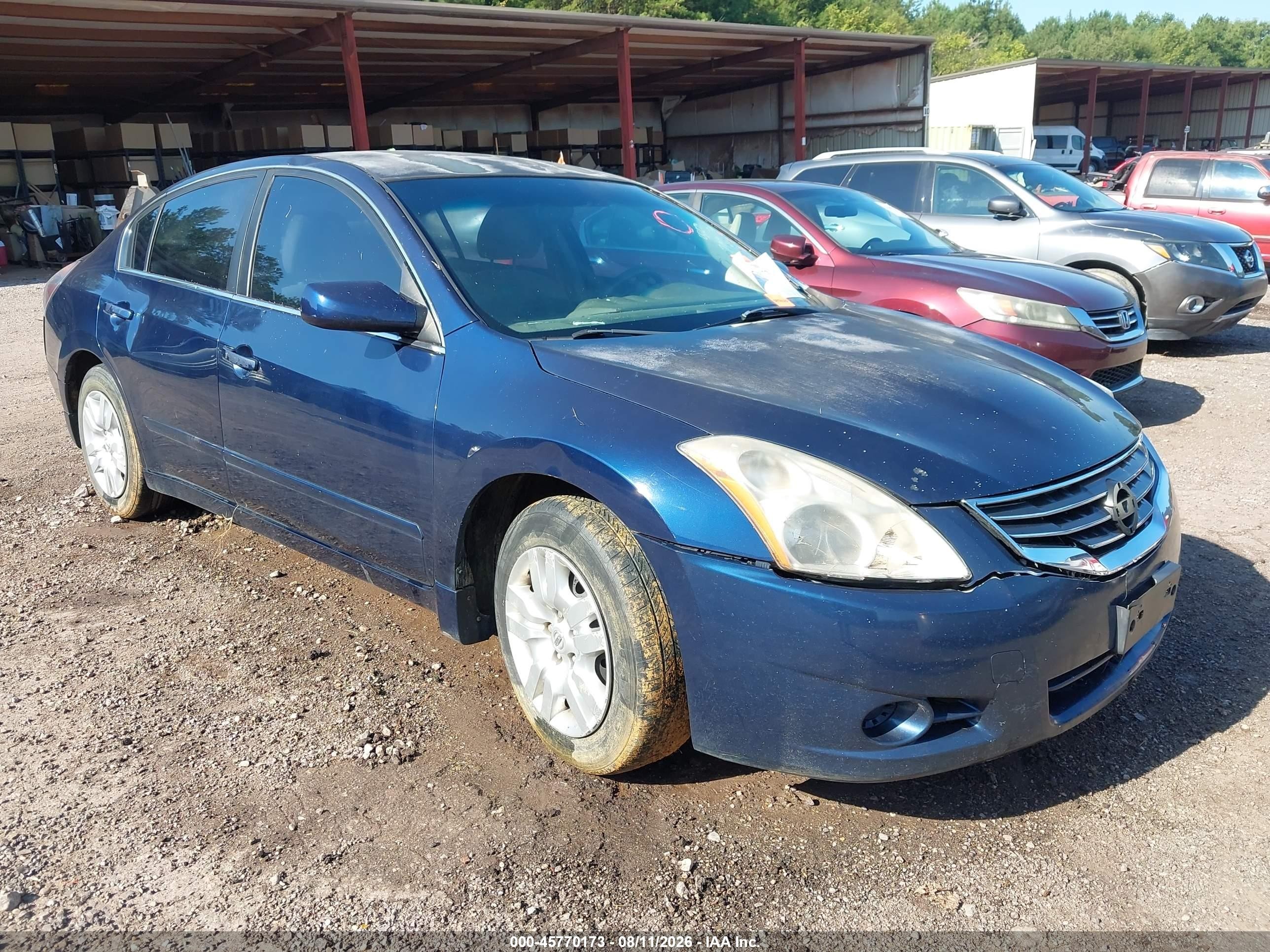 2011 Nissan Altima 2.5 S Blue vin: 1N4AL2AP7BN481279