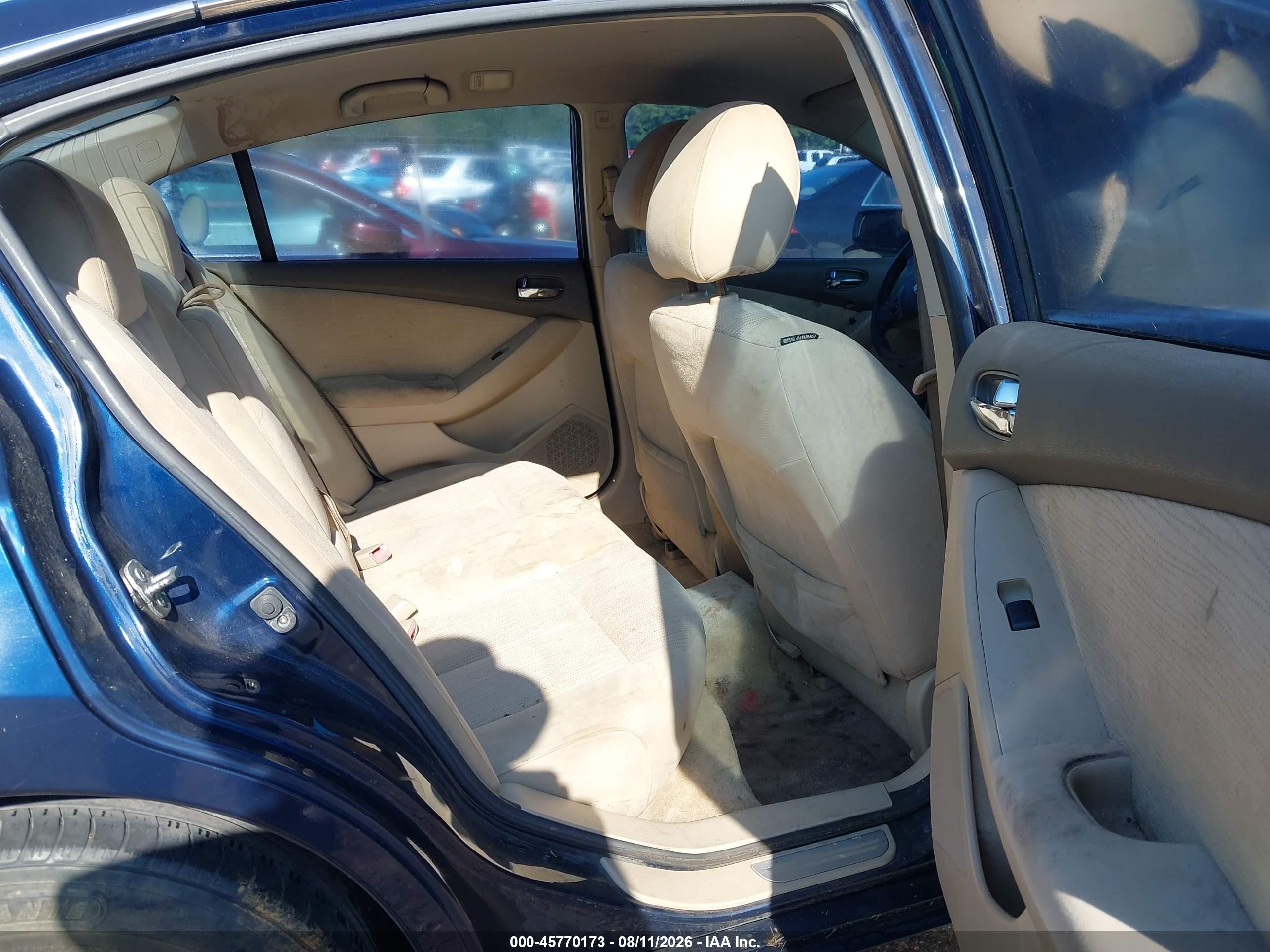 2011 Nissan Altima 2.5 S Blue vin: 1N4AL2AP7BN481279