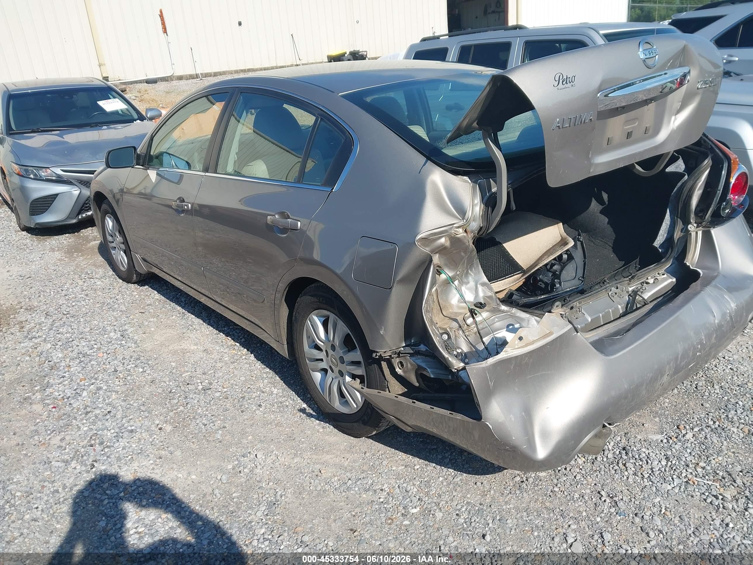 2011 Nissan Altima 2.5 S Cream vin: 1N4AL2AP7BN488474