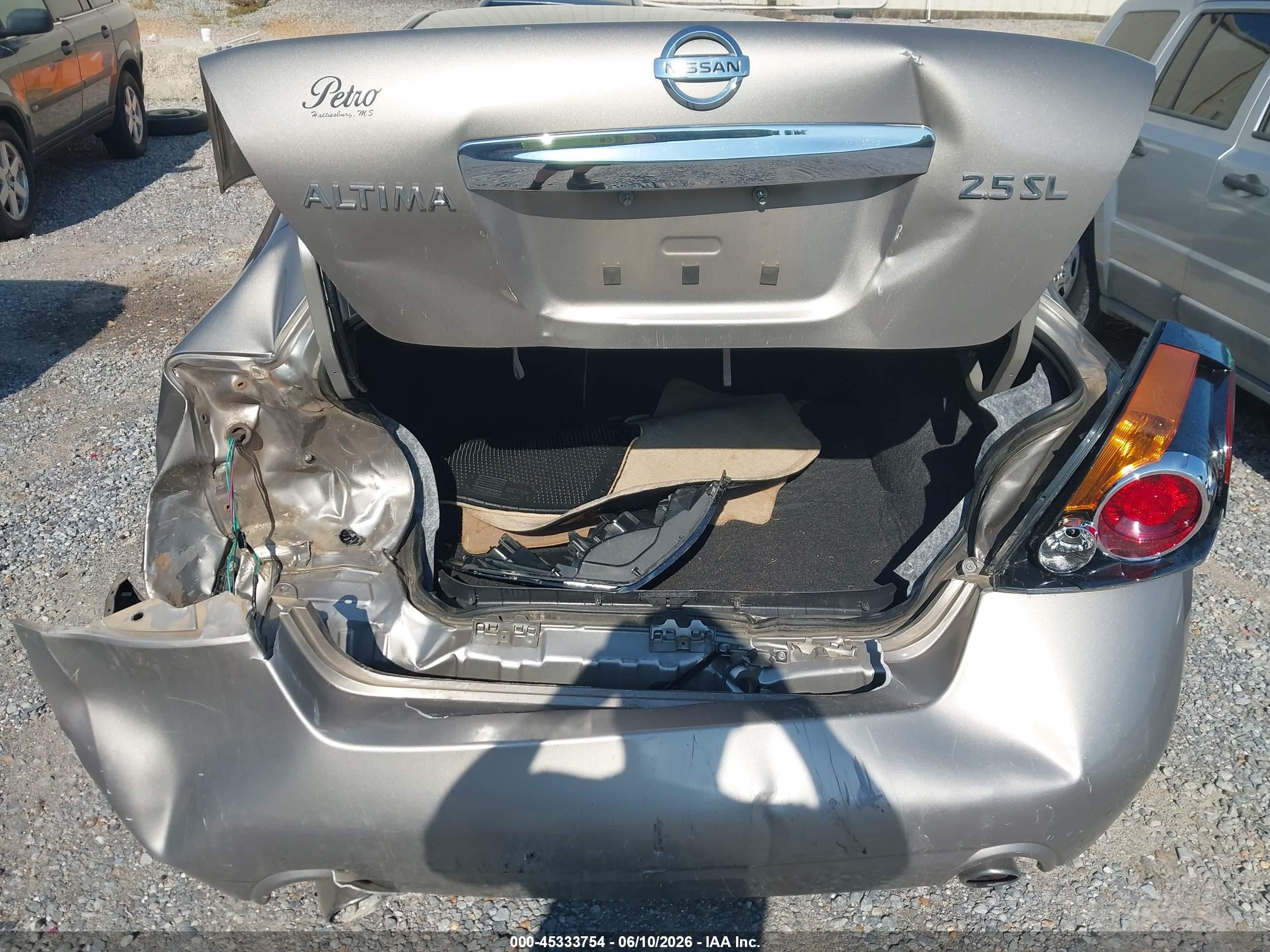2011 Nissan Altima 2.5 S Cream vin: 1N4AL2AP7BN488474