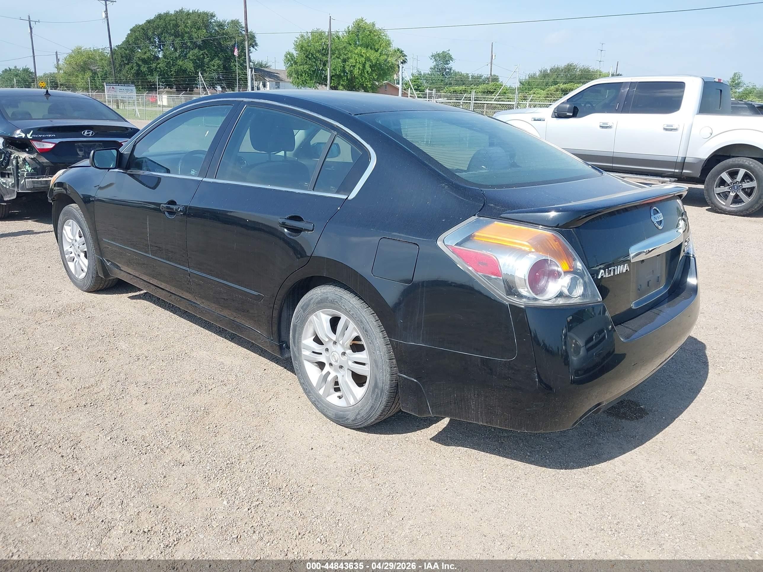 2011 Nissan Altima 2.5 S Black vin: 1N4AL2AP7BN497837