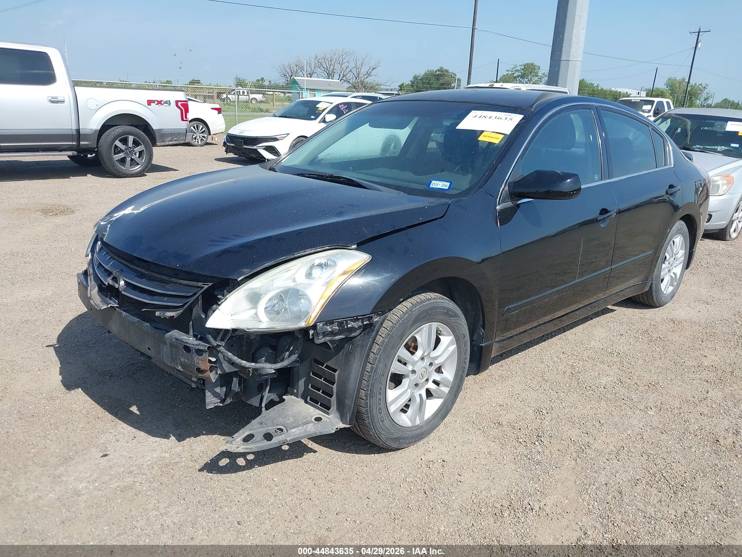 2011 Nissan Altima 2.5 S Black vin: 1N4AL2AP7BN497837