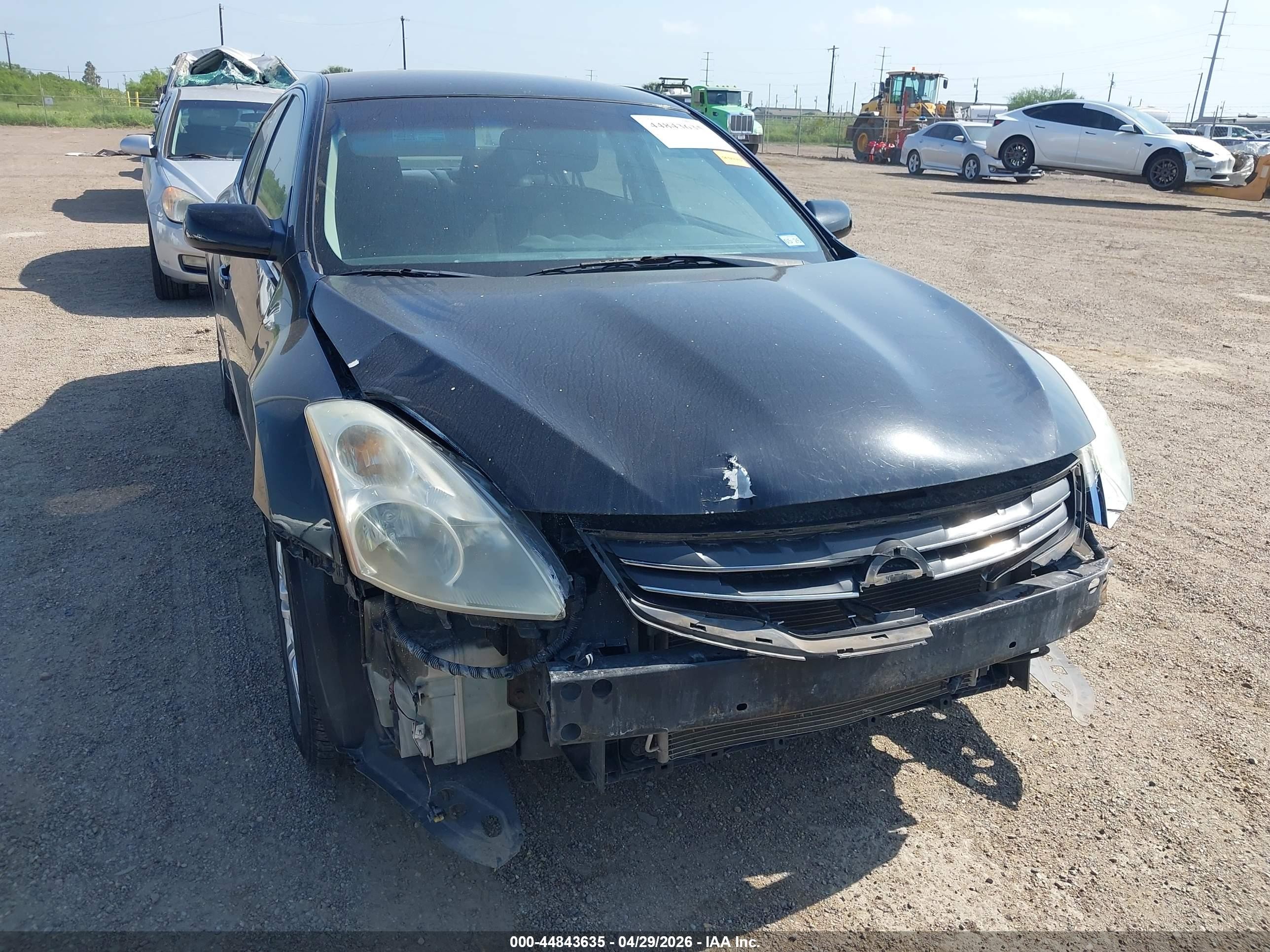 2011 Nissan Altima 2.5 S Black vin: 1N4AL2AP7BN497837