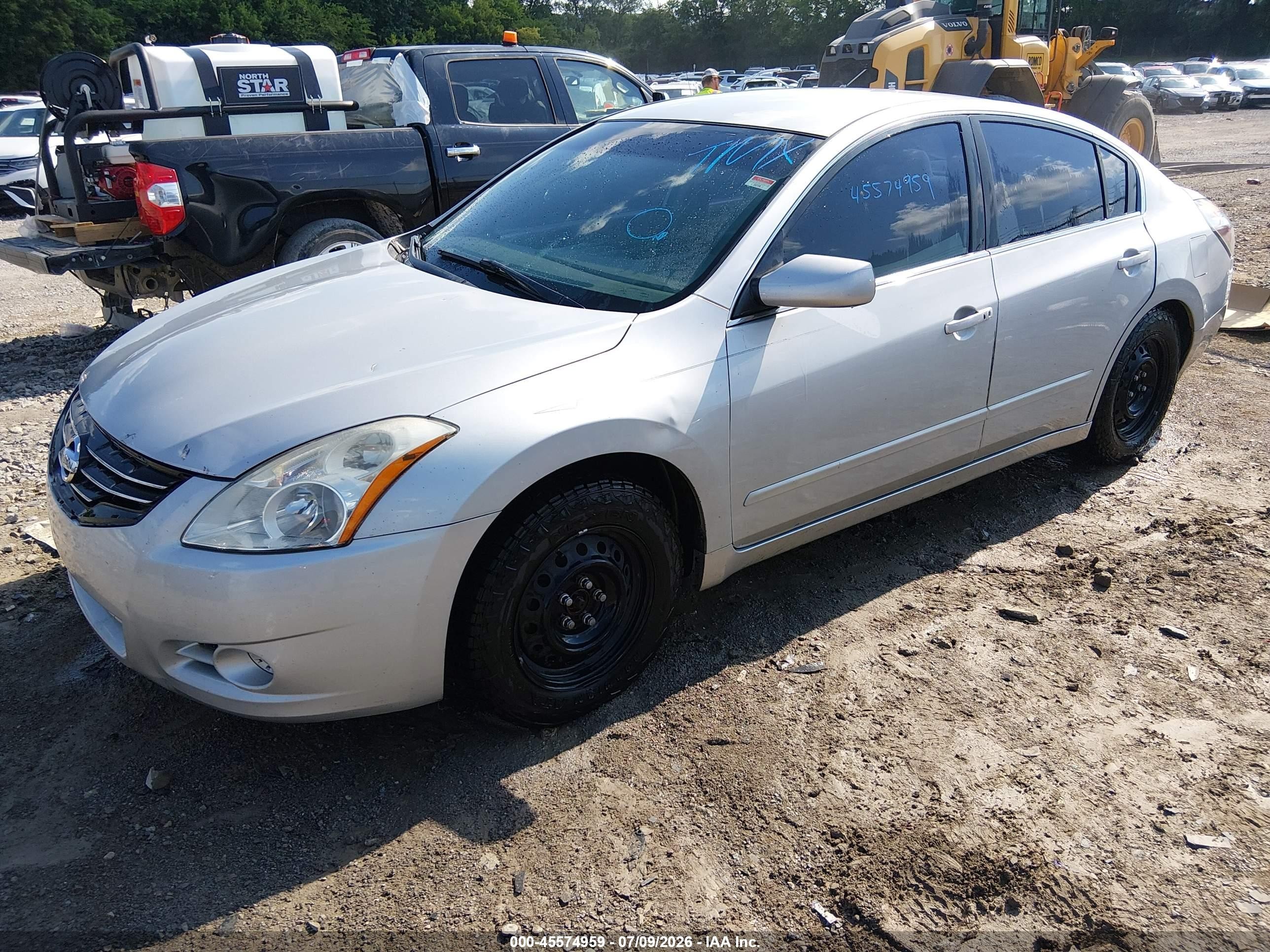 2011 Nissan Altima 2.5 S Silver vin: 1N4AL2AP7BN507122