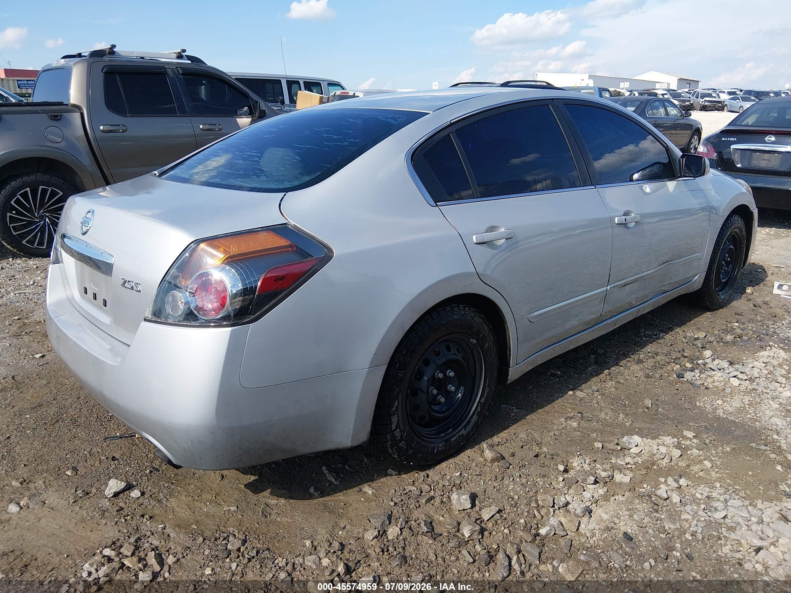2011 Nissan Altima 2.5 S Silver vin: 1N4AL2AP7BN507122