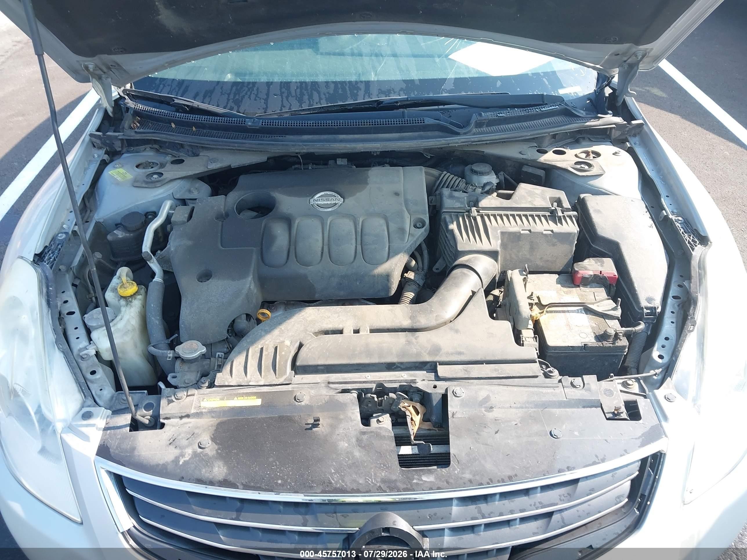 2012 Nissan Altima 2.5 S Silver vin: 1N4AL2AP7CC127307