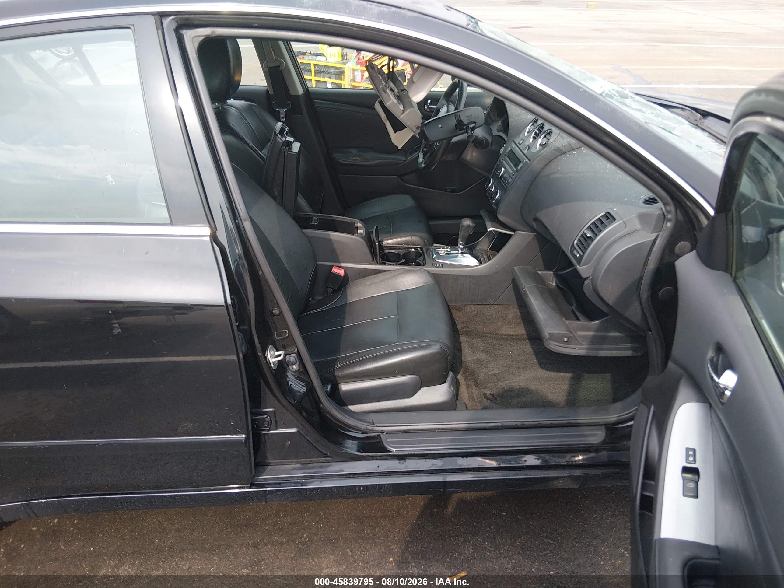 2012 Nissan Altima 2.5 S Black vin: 1N4AL2AP7CC136881