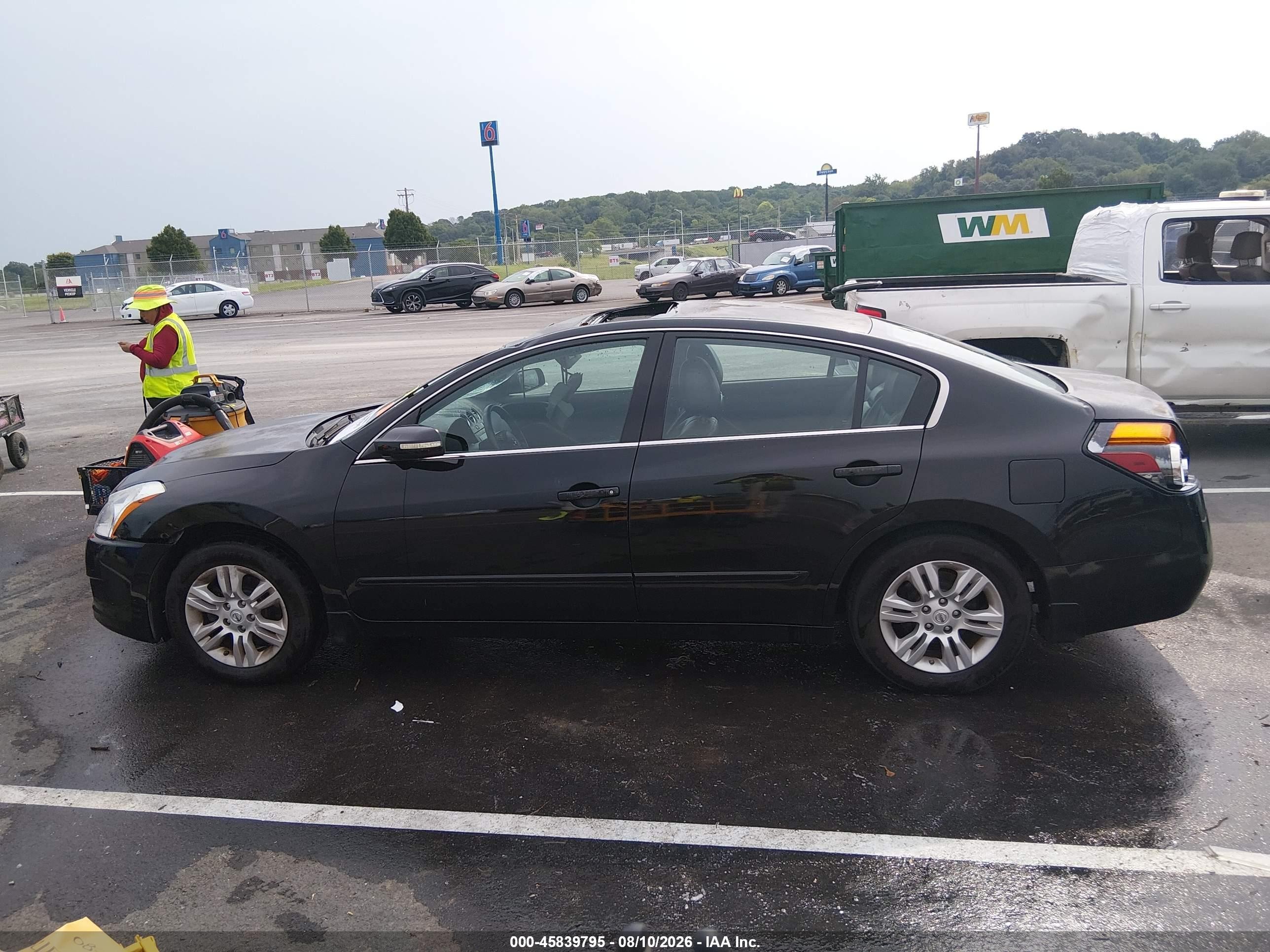 2012 Nissan Altima 2.5 S Black vin: 1N4AL2AP7CC136881
