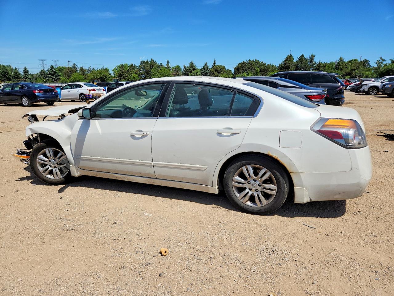 2012 Nissan Altima 2.5 White vin: 1N4AL2AP7CC140655