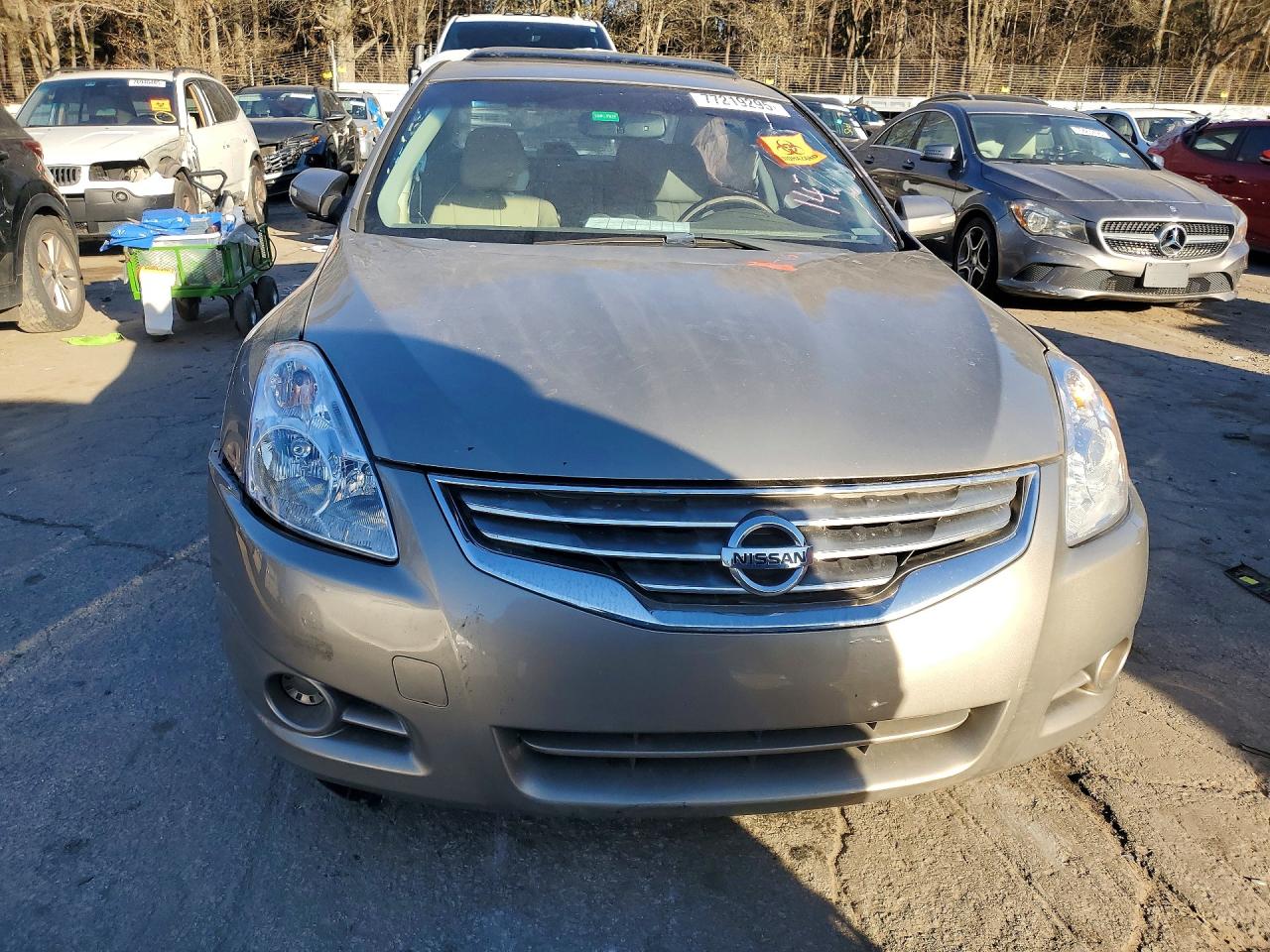 2012 Nissan Altima Gray vin: 1N4AL2AP7CC147105