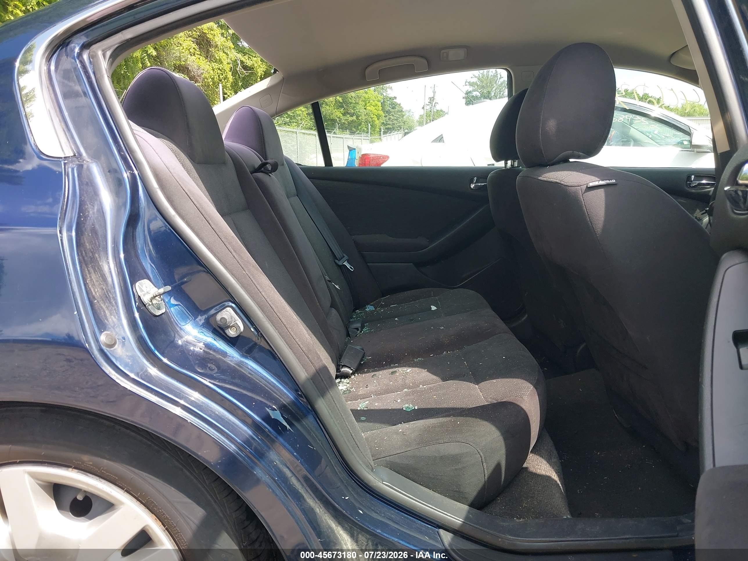 2012 Nissan Altima 2.5 S Синий vin: 1N4AL2AP7CC151512