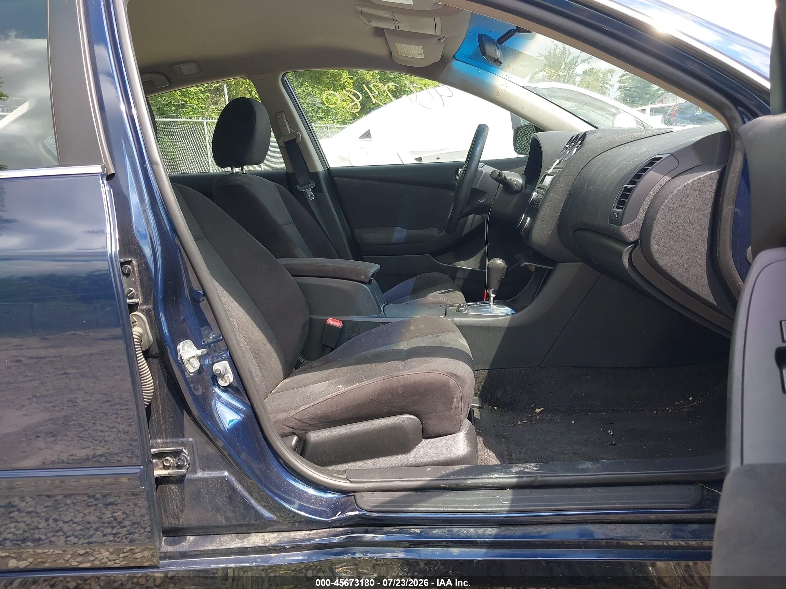 2012 Nissan Altima 2.5 S Синий vin: 1N4AL2AP7CC151512