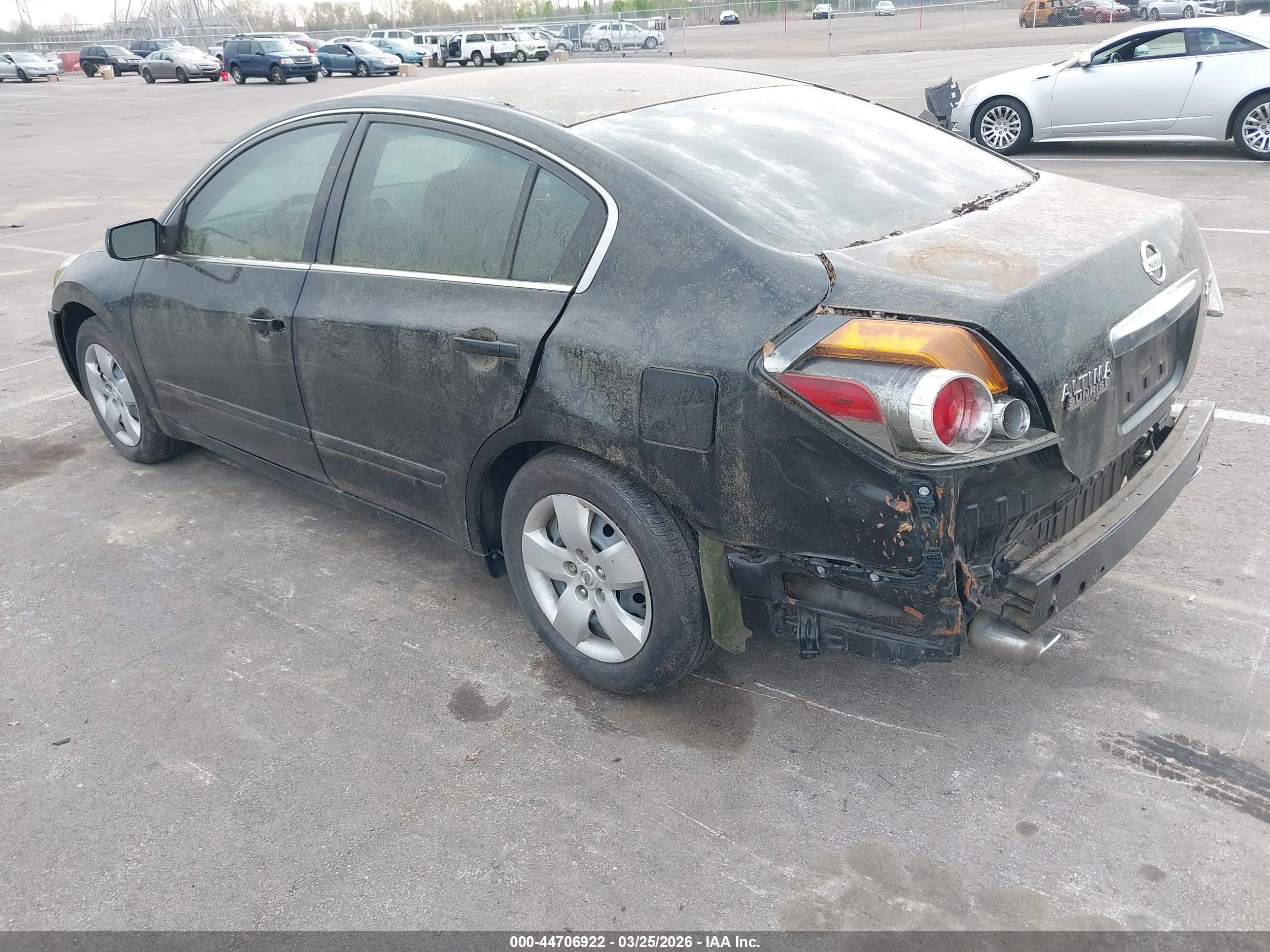 2012 Nissan Altima 2.5 S Black vin: 1N4AL2AP7CC152627