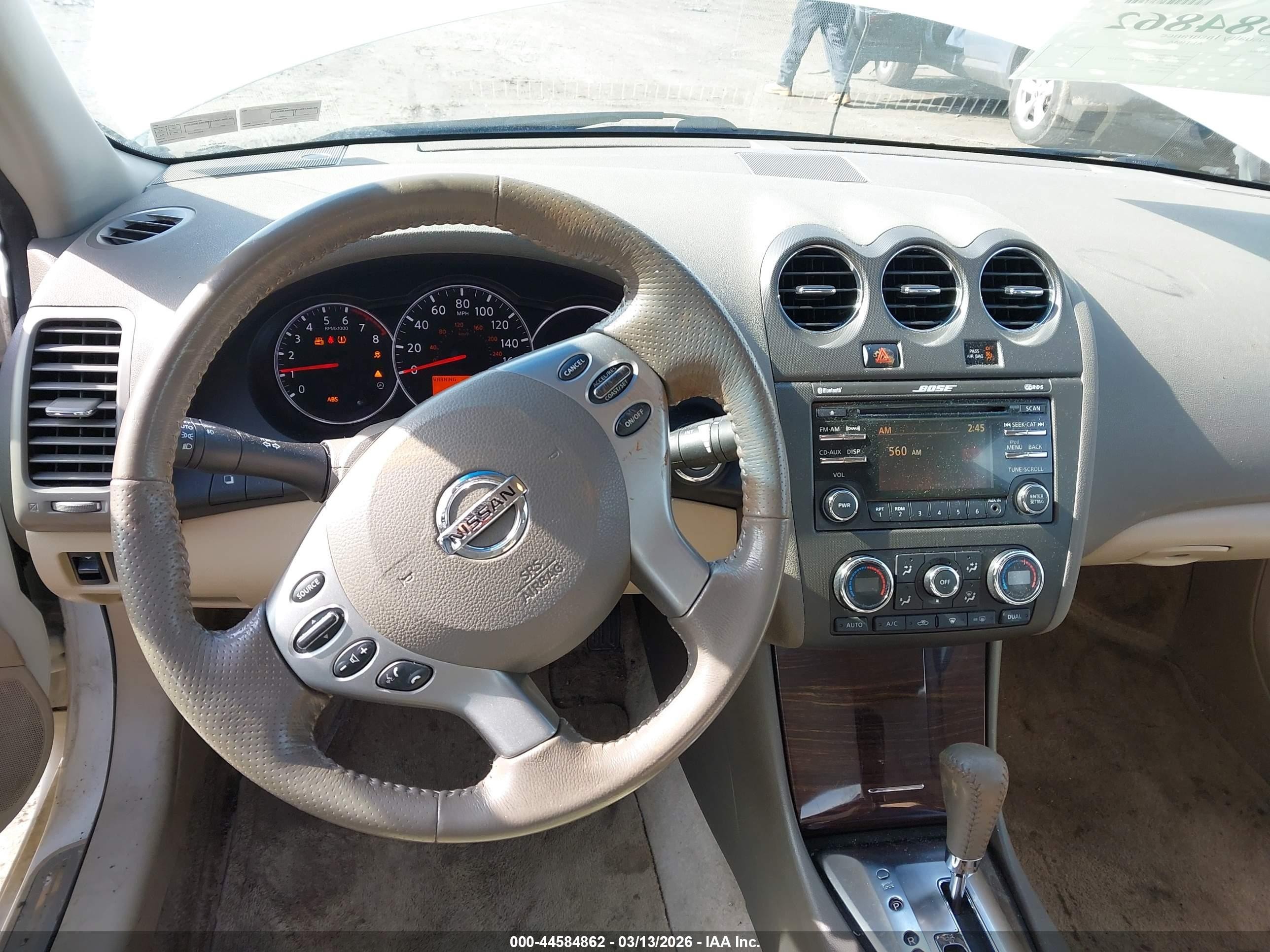 2012 Nissan Altima 2.5 S White vin: 1N4AL2AP7CC167466