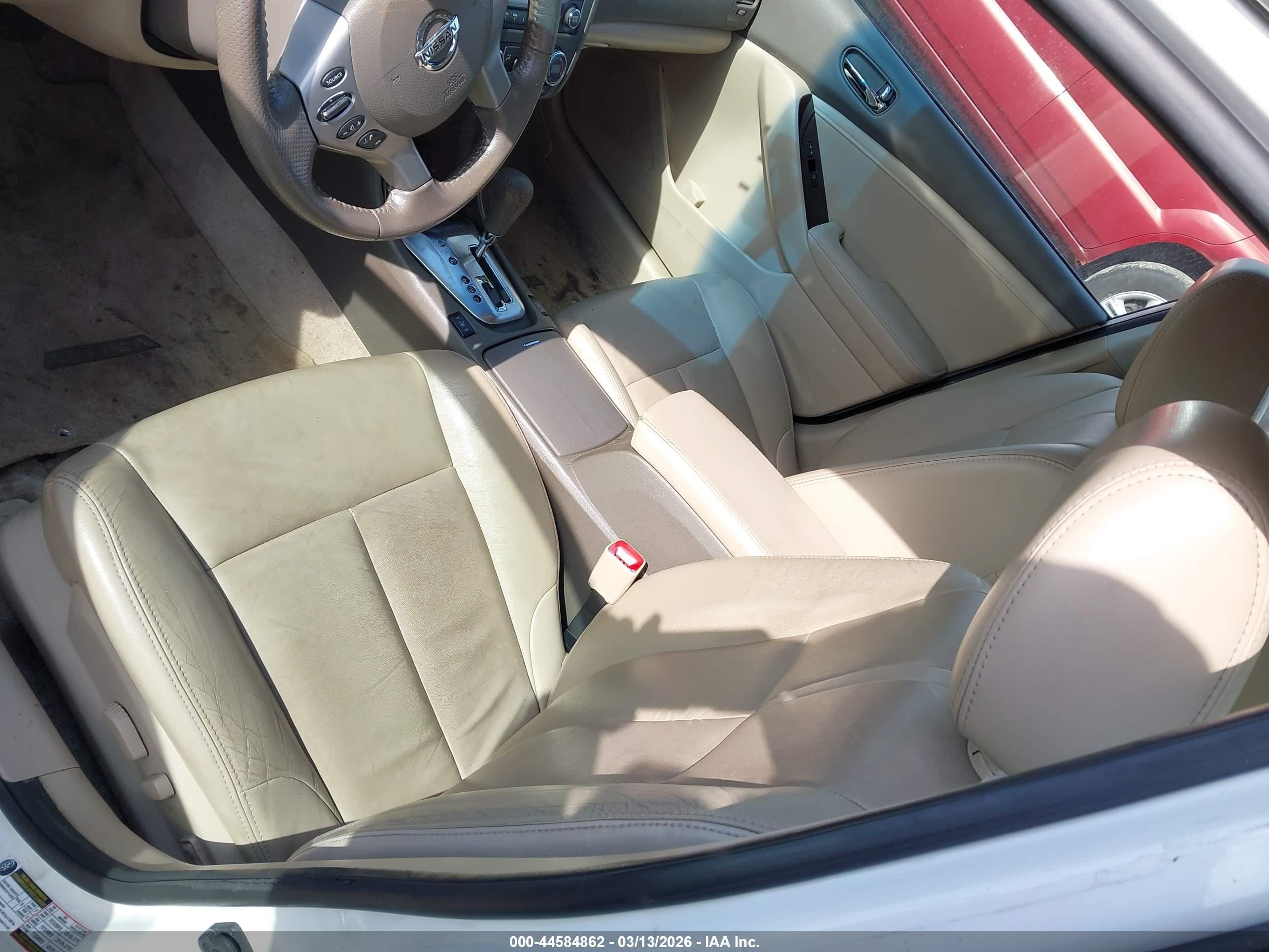 2012 Nissan Altima 2.5 S White vin: 1N4AL2AP7CC167466