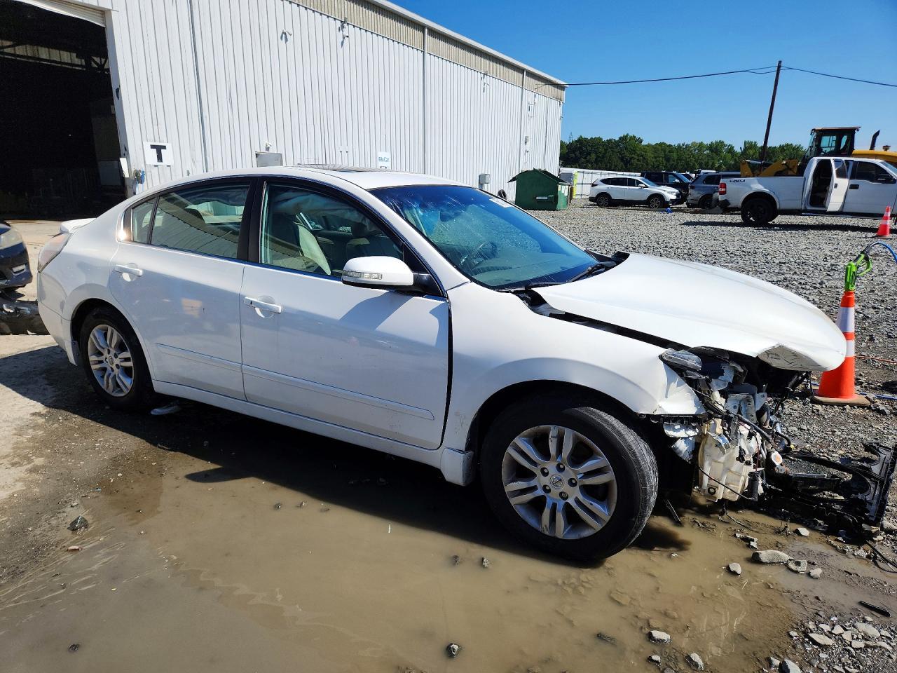 2012 Nissan Altima 2.5 White vin: 1N4AL2AP7CC167466