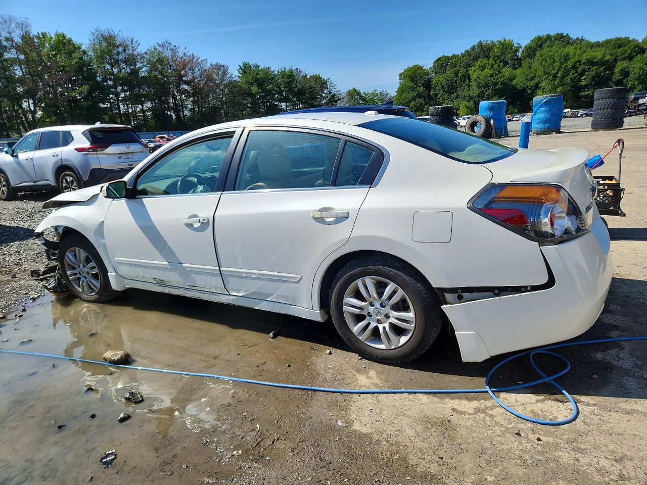 2012 Nissan Altima 2.5 White vin: 1N4AL2AP7CC167466