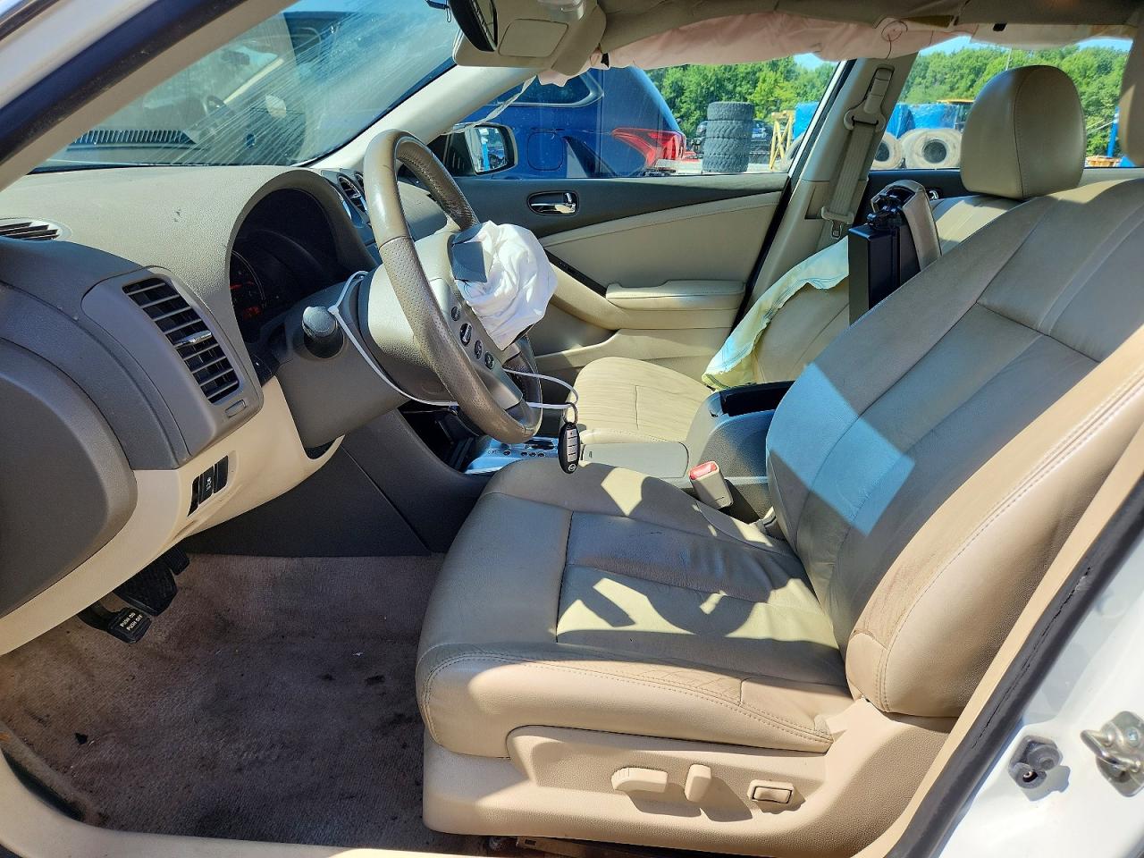 2012 Nissan Altima 2.5 White vin: 1N4AL2AP7CC167466
